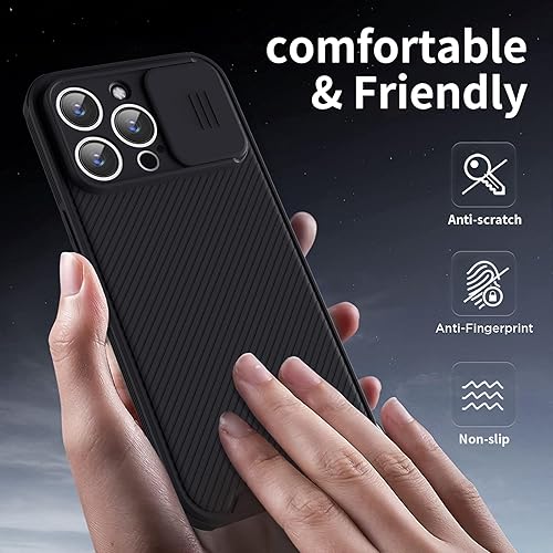 Miniatura 4 de Hitaoyou Funda para iPhone 13 Pro con funda para cámara, funda magnética para iPhone 13 Pro de 6.1 pulgadas compatible con cargador Magsafe, funda