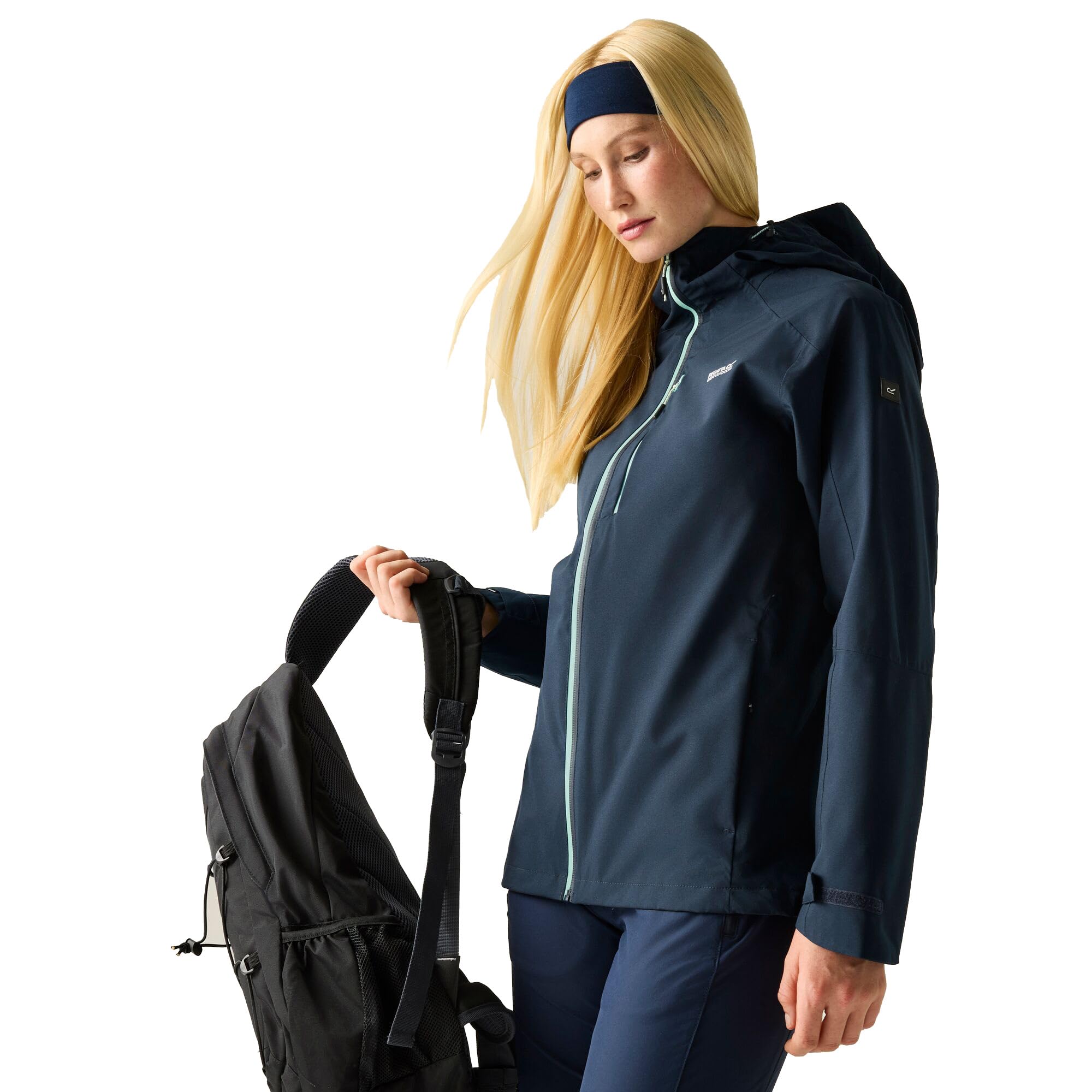 Regatta Women's Bleu Waterproof Jacket Birchdale Ii