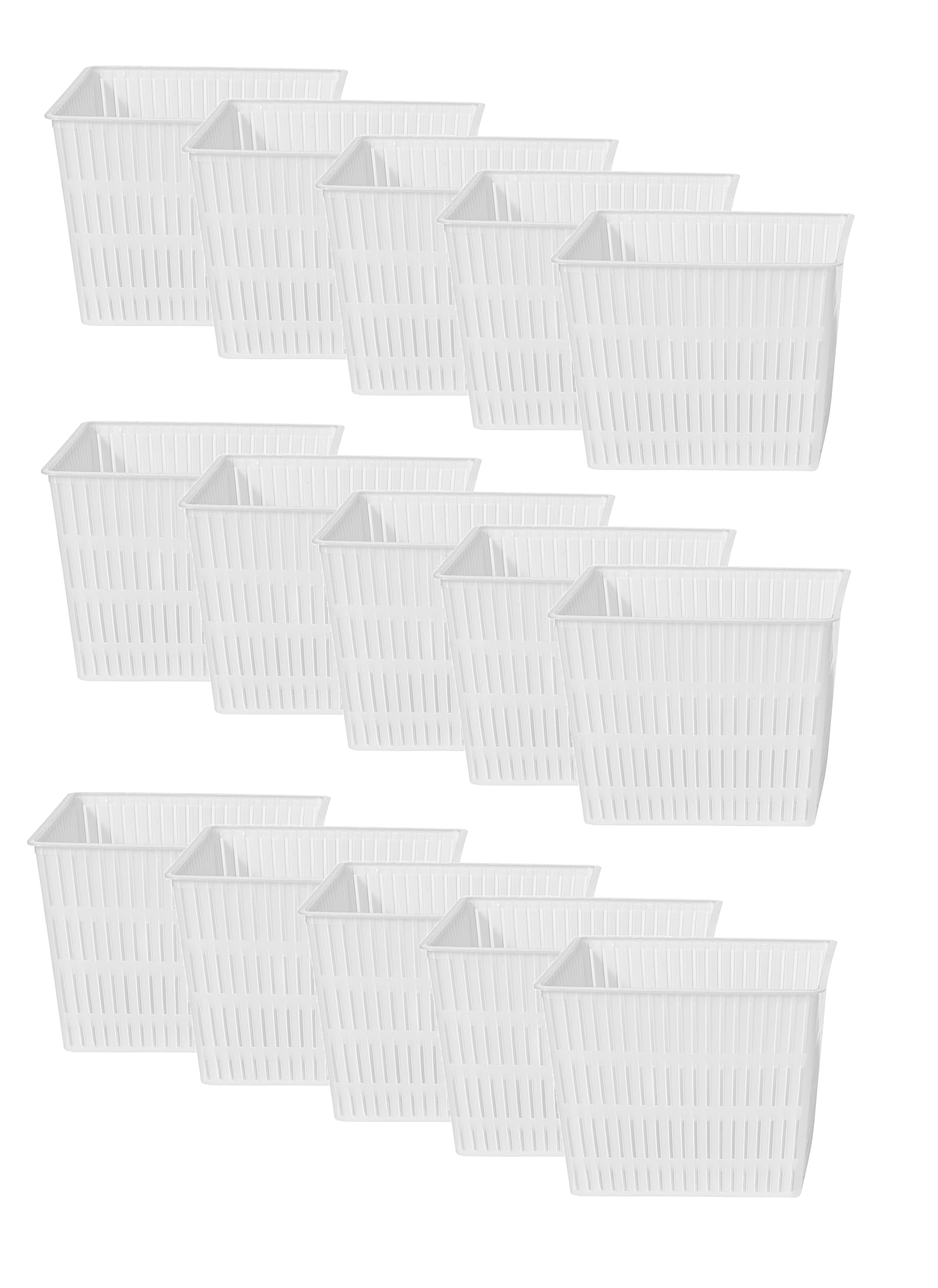 3 Forme Per Formaggio In Plastica Alimentare - 16x12x11 Cm - 1,5 Kg - Fatte In Italia - 2