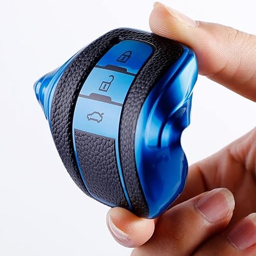 Miniatura 4 de DOUKI Funda de cuero TPU para llave de coche, para Toyota Camry Corolla Prius CHR C-HR RAV4 Hybryd Altis Land Cruiser Prado Sedan 2019