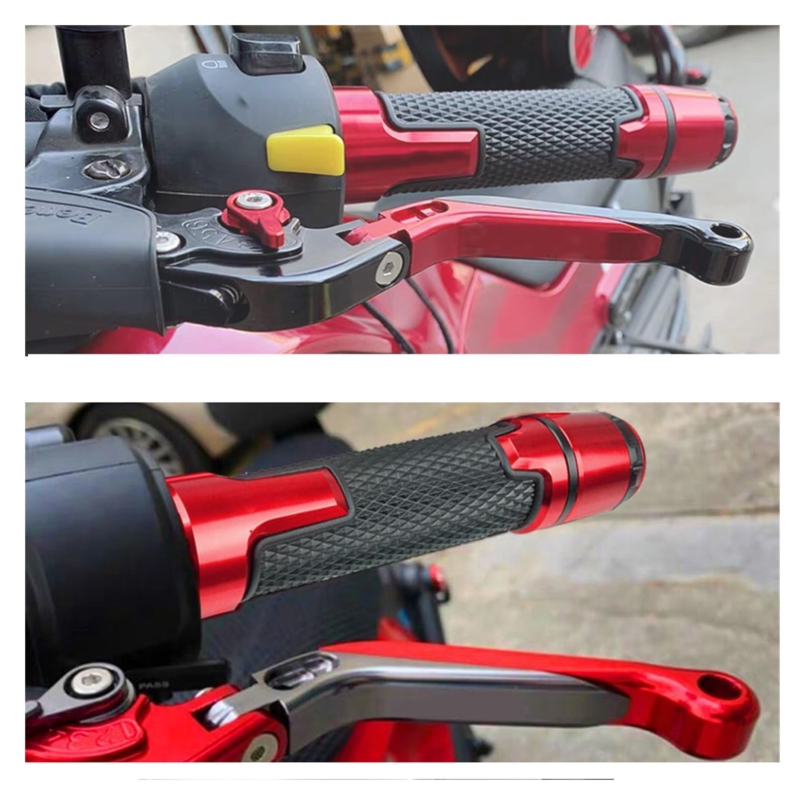Per Turismo Per Veloce 800 2014 Accessori moto CNC Leva frizione freno retrattile pieghevole regolabile Leve freno frizione
