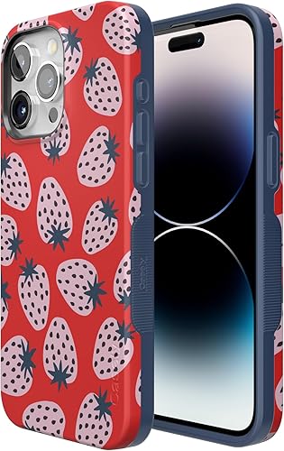 Vista 140 de Casely Funda para iPhone 15 Pro Jardín Secreto Flores mixtas Funda atrevida Compatible con MagSafe y botón de acción Jardín Secreto Floral