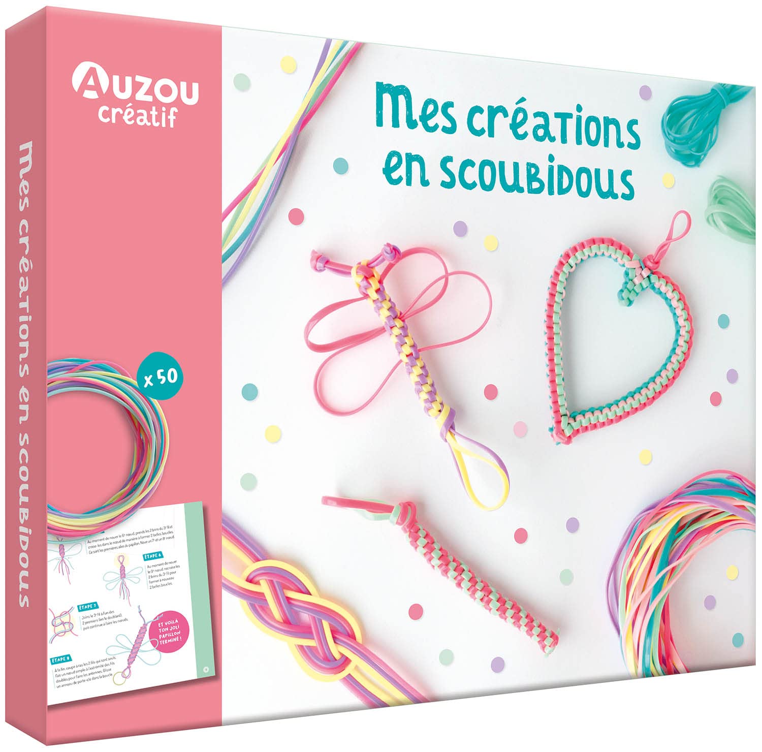 Mes créations en scoubidous - Coffret artiste