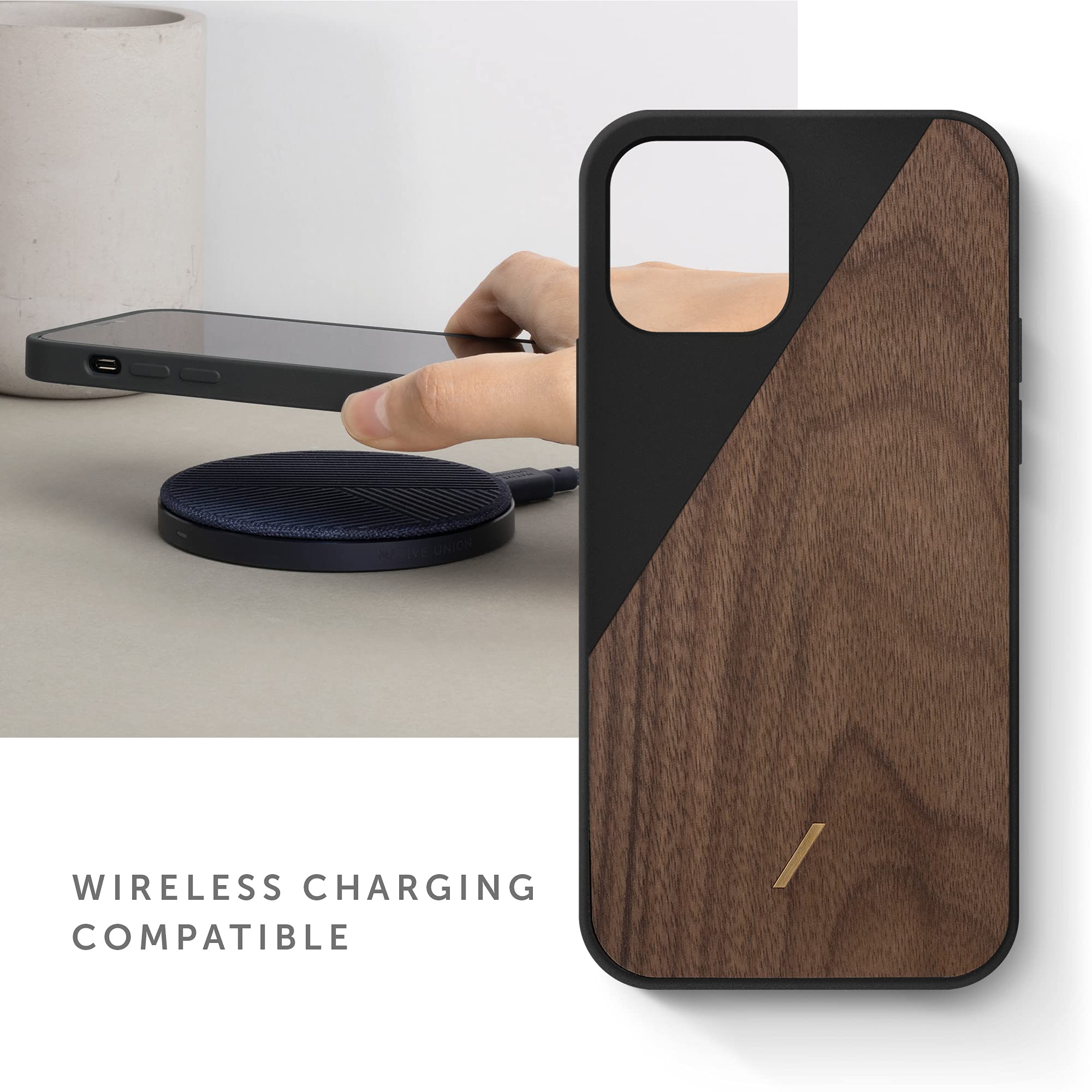 Amazon.com: Native Union Clic Wooden Case – Crafted with Genuine