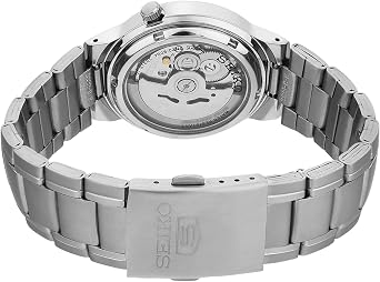 Seiko Men's SNKA01K1 Seiko 5 Automatic White Dial Stainless Steel Watch