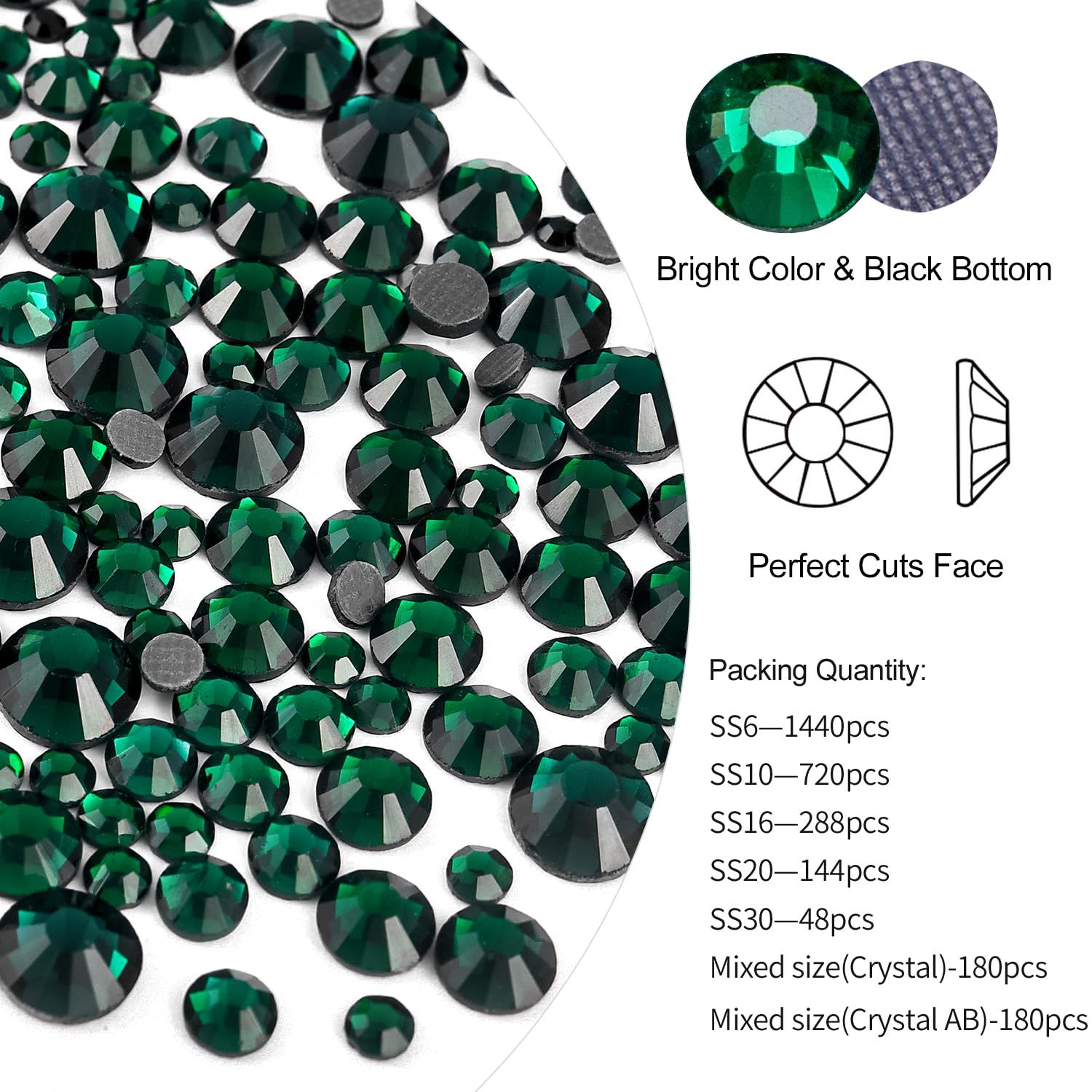 BLINGINBOX 3000pcs Hotfix Rhinestones - Image 3