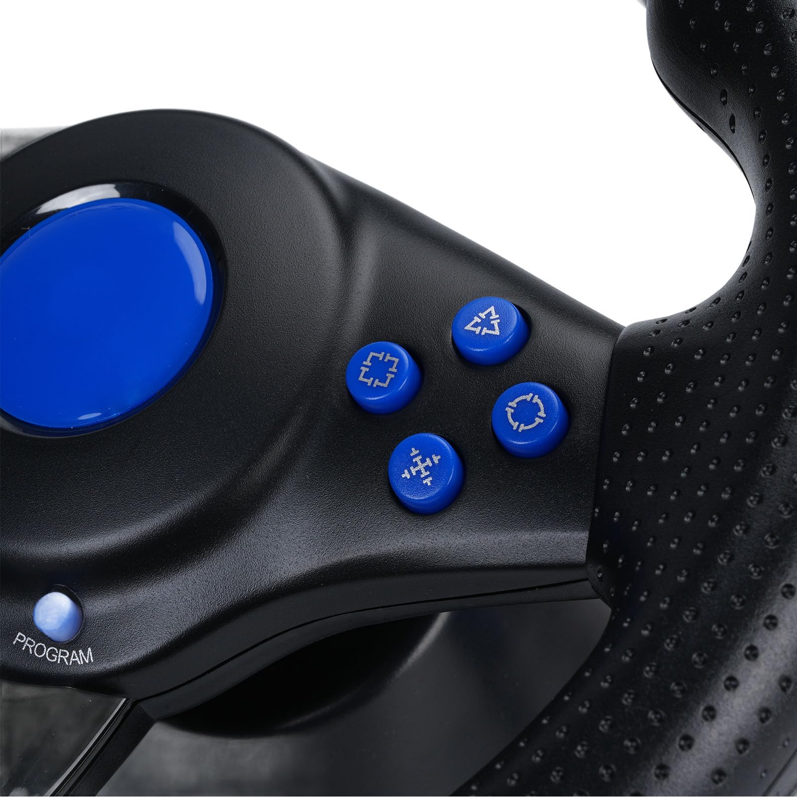 PUSOKEI Volante con Pedali Lineari e Paddle USB Rotazione di 180° Feedback di Vibrazione Realistico Volante da Gioco per PC per per