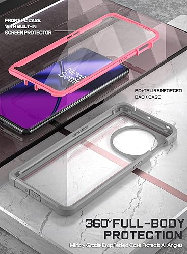 Miniatura 2 de Poetic Guardian - Funda para OnePlus 11 5G de 6.7 pulgadas (2023) prueba de caídas de grado militar de 20 pies, cubierta híbrida de cuerpo completo