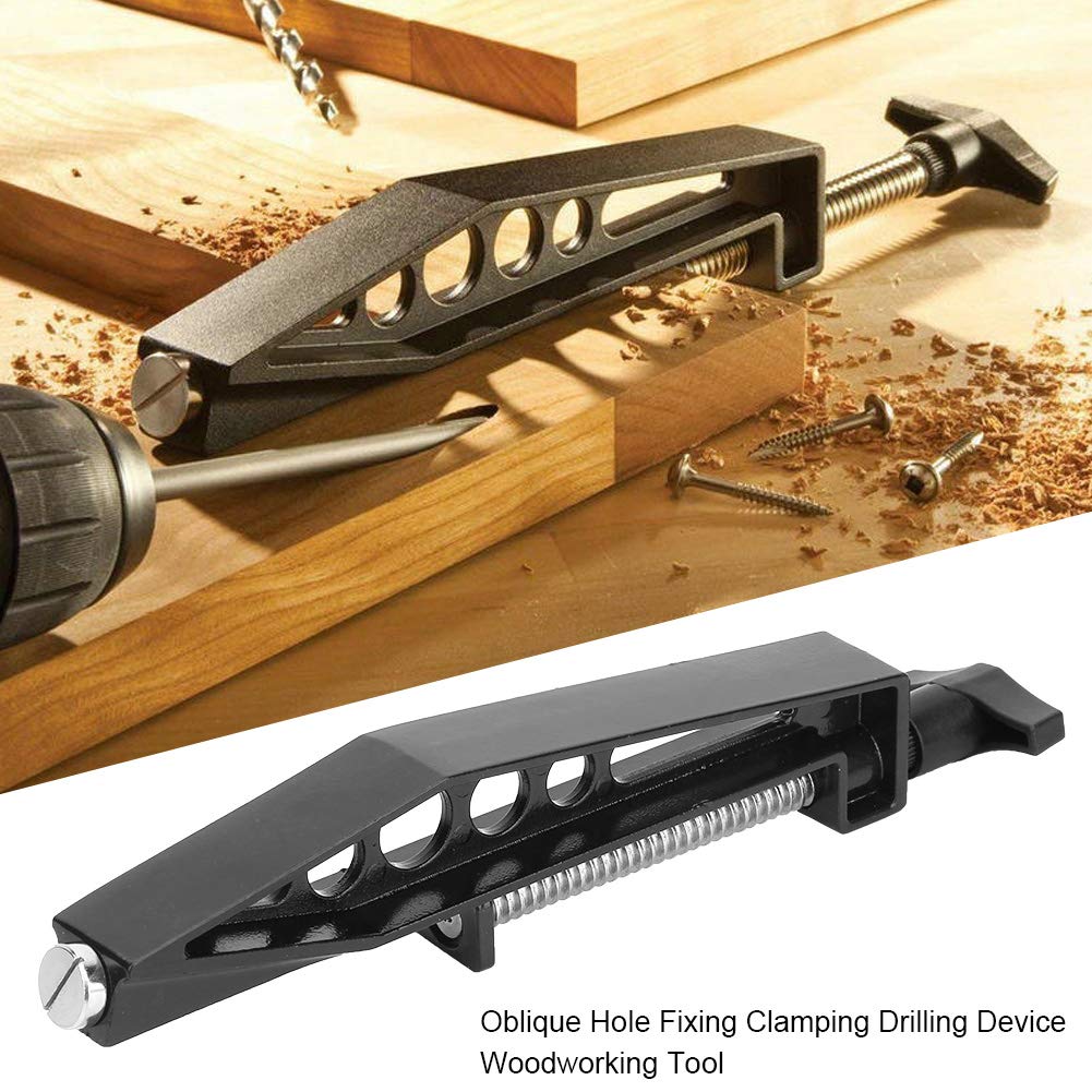 Oblique Hole Fixing Fixture Workbench Clamp Pocket Hole Wood Clamp Rockler Clamp Woodworking Tool Clamp Clip Holder - Image 3