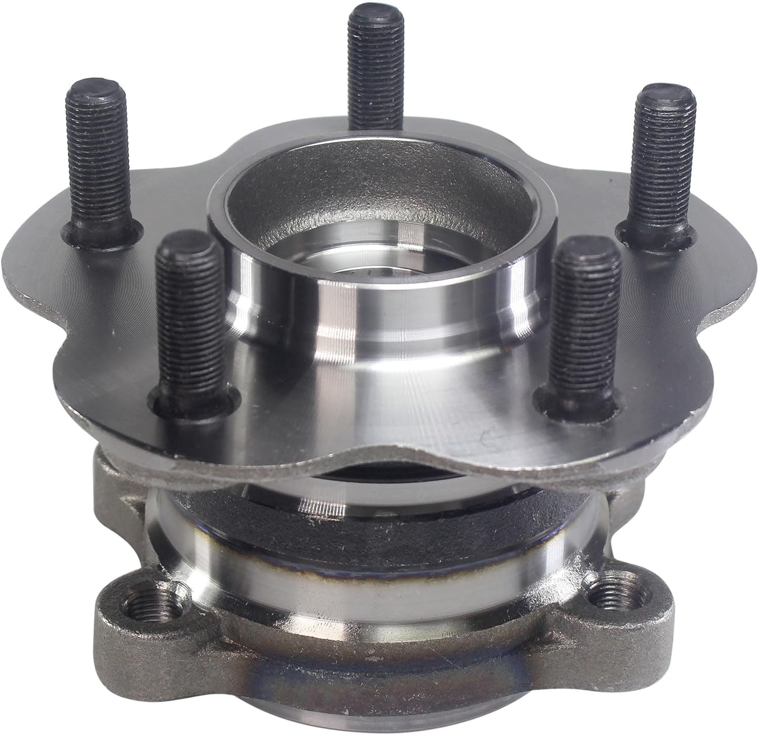 MotorbyMotor 512379 Rear Wheel Bearing and Hub Assembly w/5 Lugs fits for Nissan 370Z, Infiniti G37 G35 Q50 FX35 M35 Q60 M37 QX50 EX35 Q70 QX70 M45 Q40 M56 FX37 M35h G25 Wheel Hub Bearing Assembly