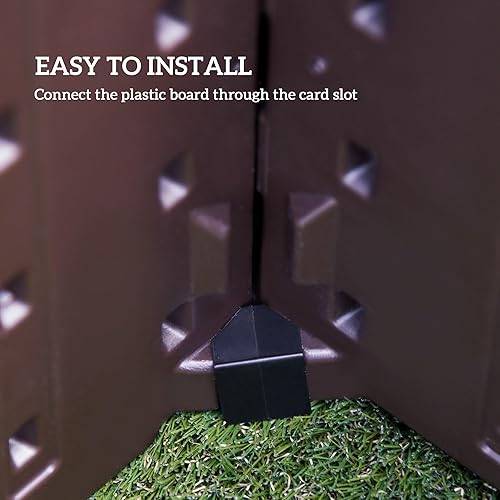 Miniatura 6 de Outsunny Kit de cama de jardín elevable de 48 x 24 x 12 pulgadas, maceta sobre el suelo para flores, hierbas, verduras, jardín al aire libre, patio