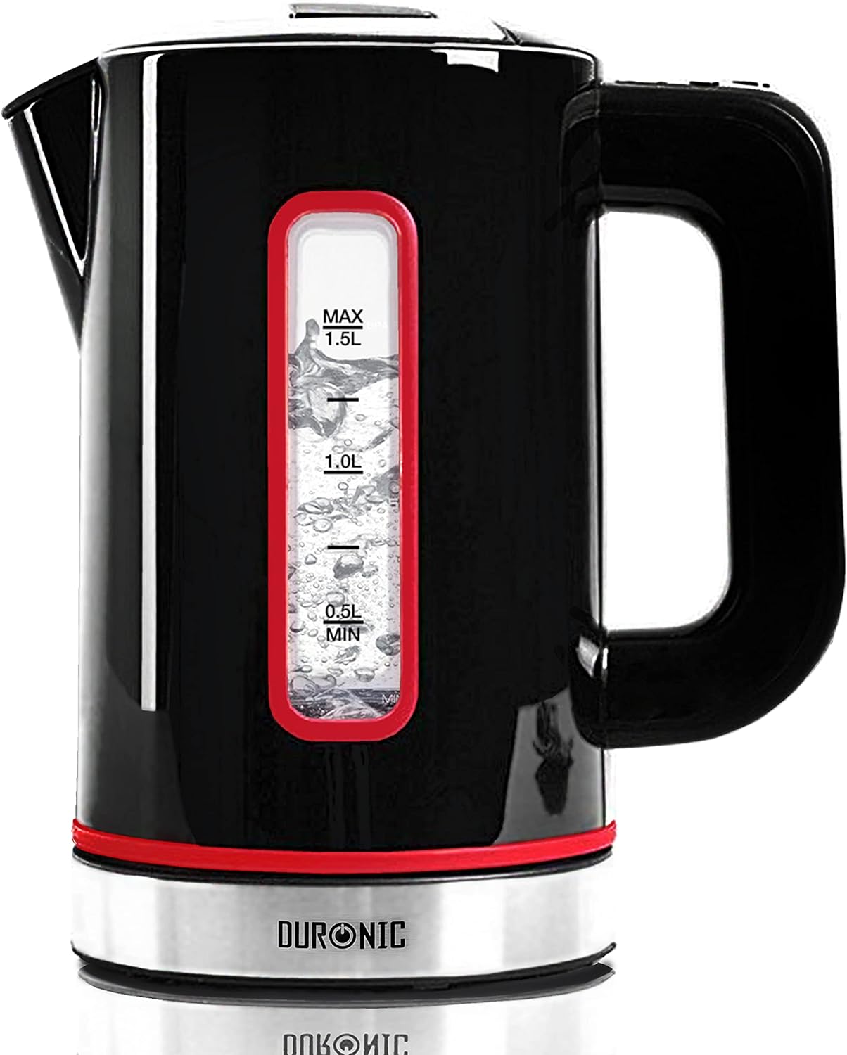 Duronic Electric Kettle EK30 BK 3KW Variable Temperature Control