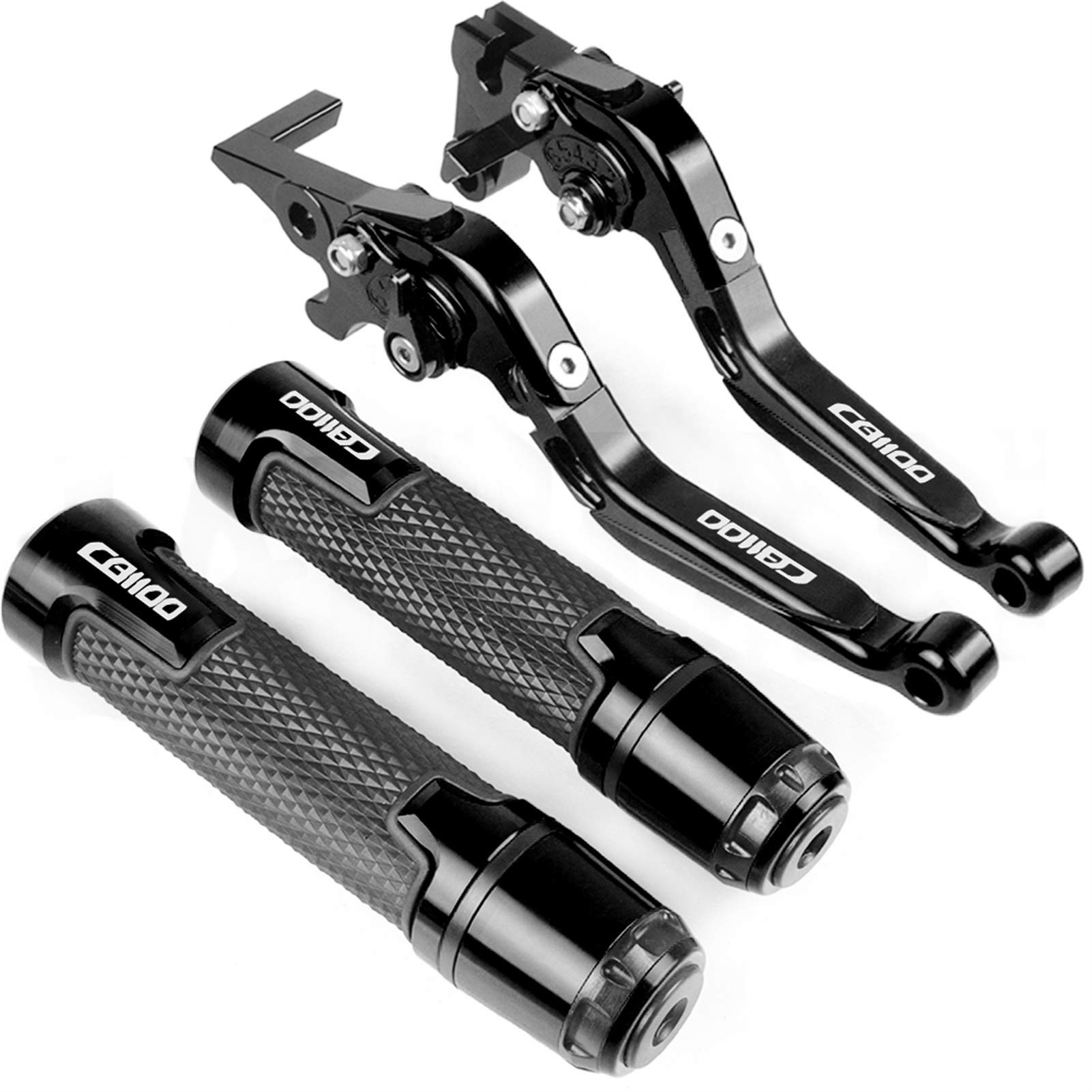 pour Honda CB1100 / GIOSPECIAL 2013-2016 CB1100 2015 Moto Pliant Accessoires Extensibles De La Garniture d'embrayage De Frein Réglable Levier d'embrayage De Frein (Couleur : TMAX500 4)