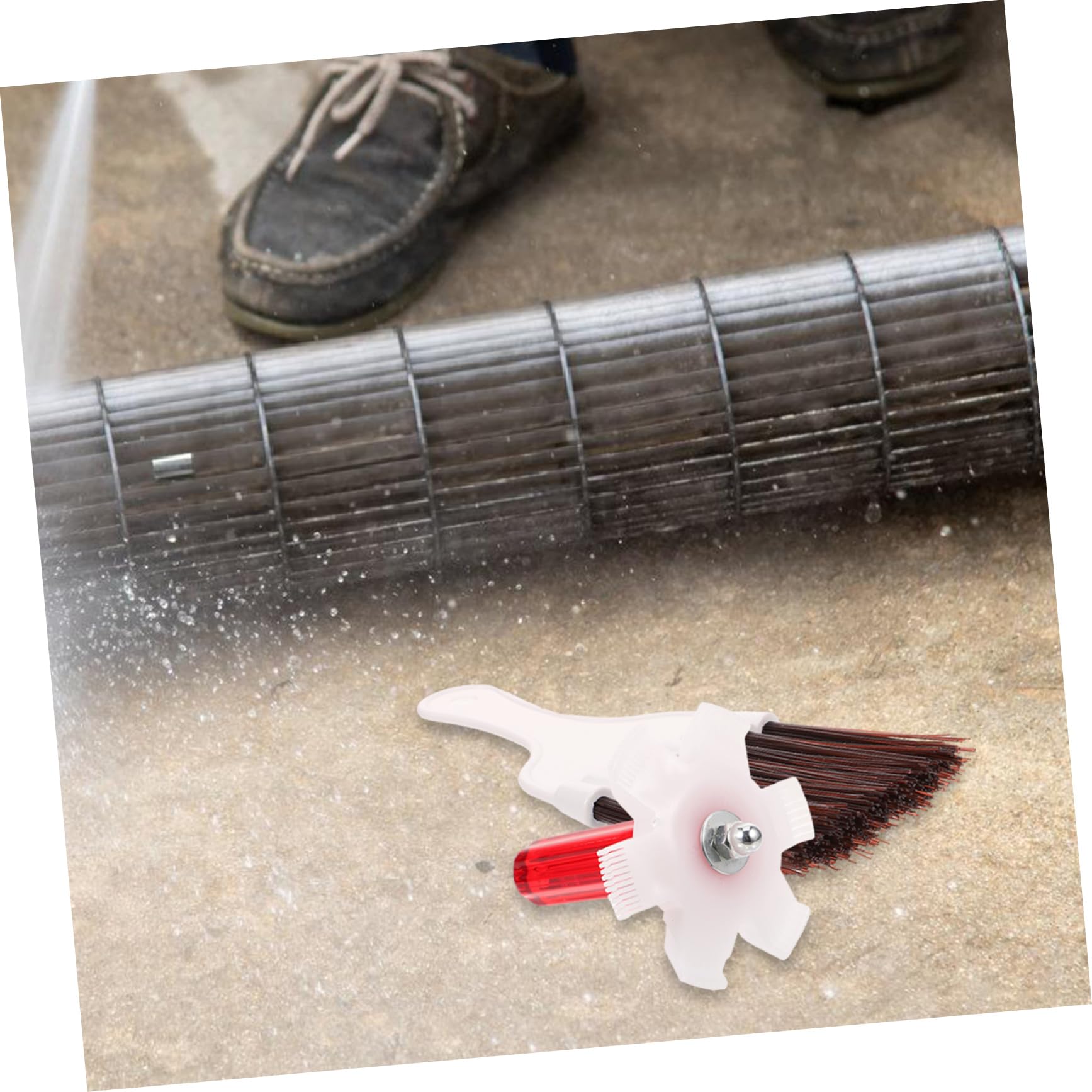 Ipetboom 5ensembles Peigne De Nettoyage Pour Climatiseur Et Radiateur Outil De Nettoyage Ailettes De Condensateur Brosse à Poils Pour Entretien Systèmes De Climatisation