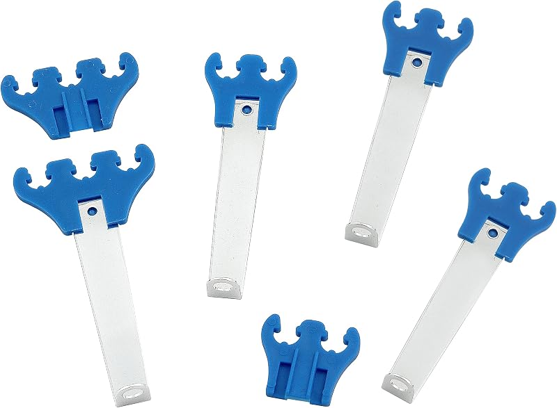 Kit de Organizadores de Cabos de Vela Mr. Gasket 9881 Azul para Cabos de 7 e 8 mm – 1 unidade