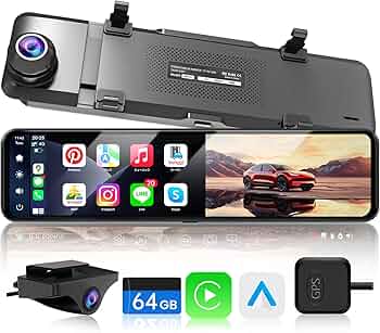 JADO ミラー型ドライブレコーダーg810+4k 楽天市場】【11インチ大画面・4K+1080P高画质】JADO G810+