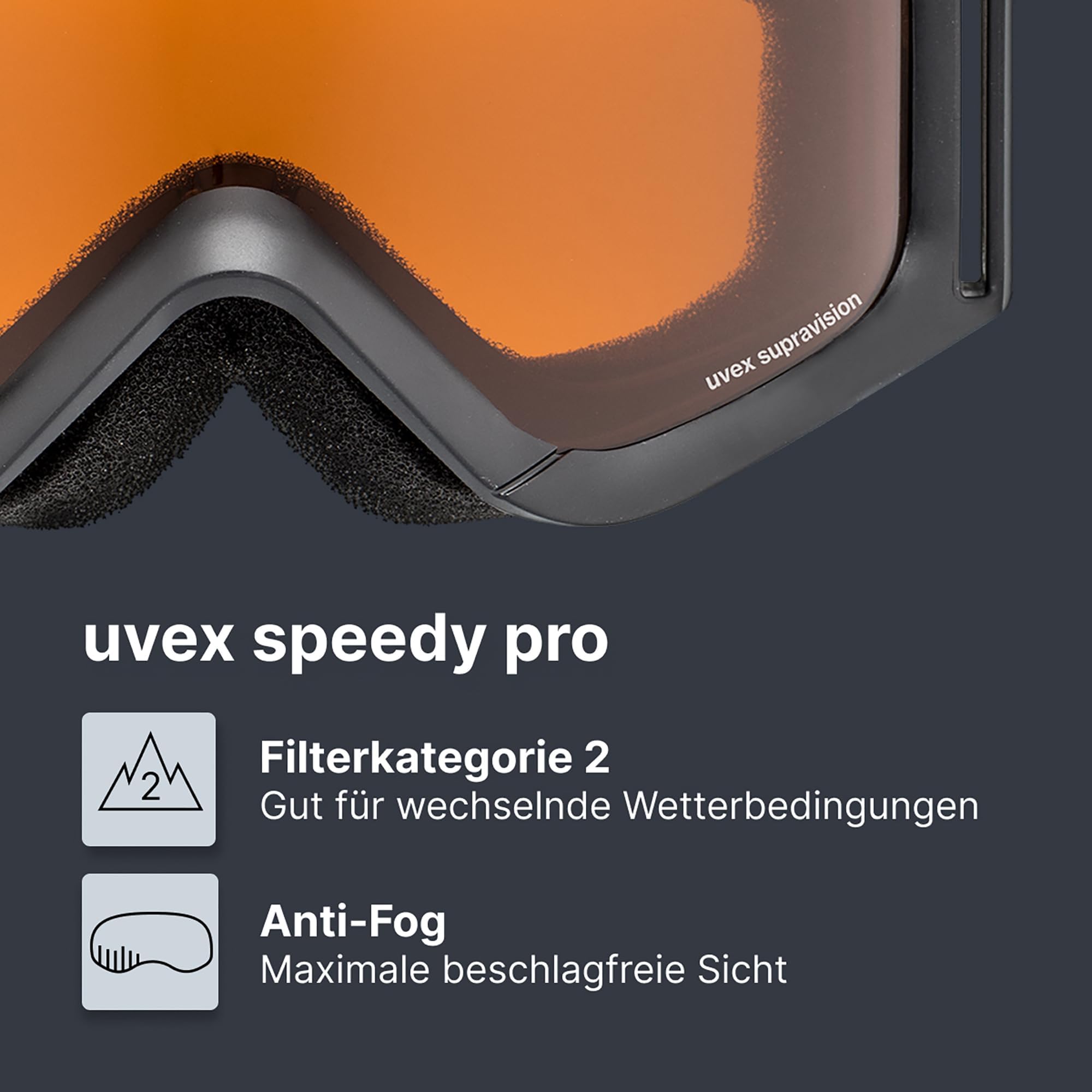 Uvex Speedy Pro Black