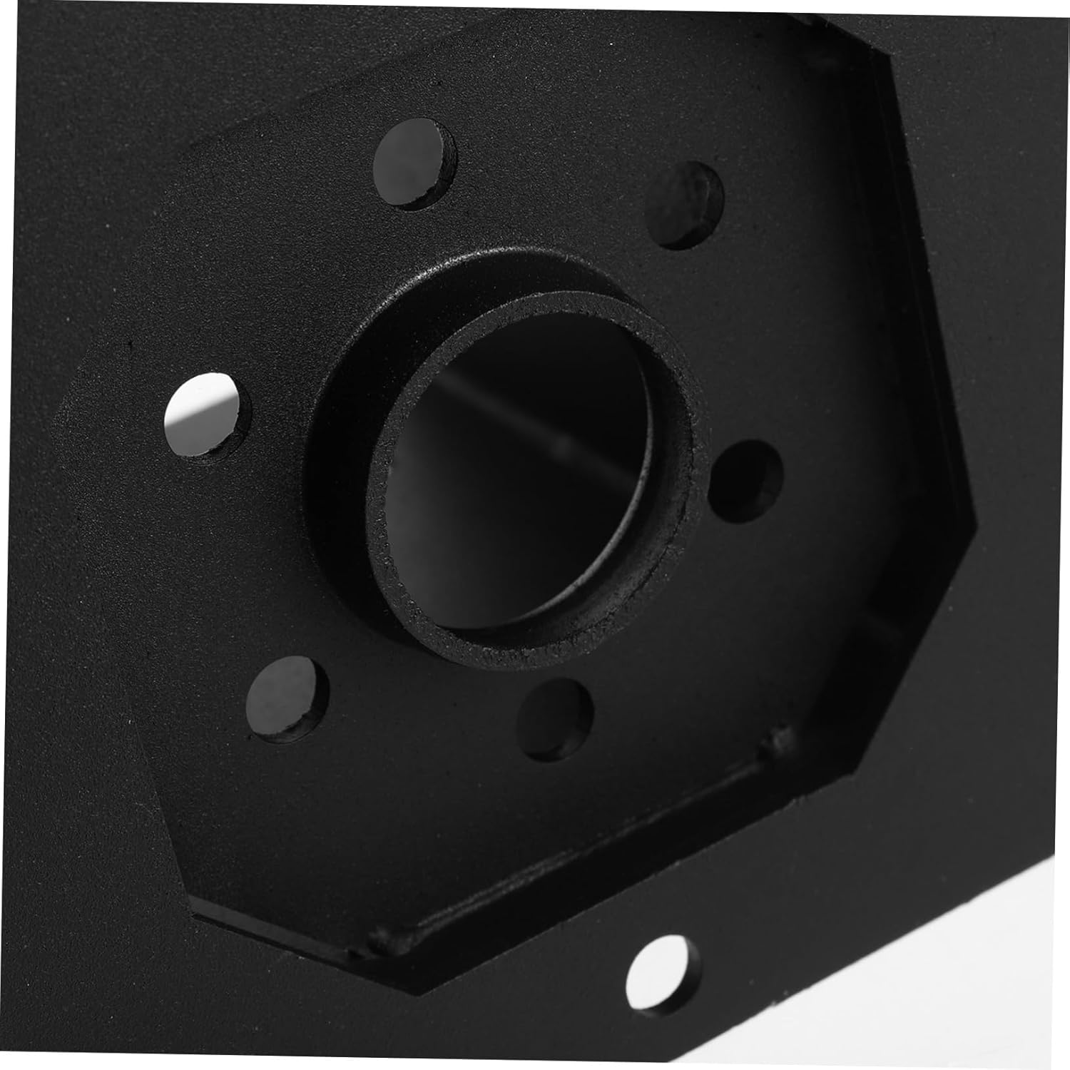 Metal Fence Post Bracket Base for Secure Support Durable Metal Construction for Gazebo and Mailbox Applications Outdoor Indoor Use