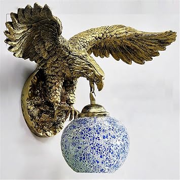 Wall Lamp, Retro Creative LED Lighting for Living Room, Bedroom, Hallway, Bar, Cafe, Western Restaurant, Decorative Light