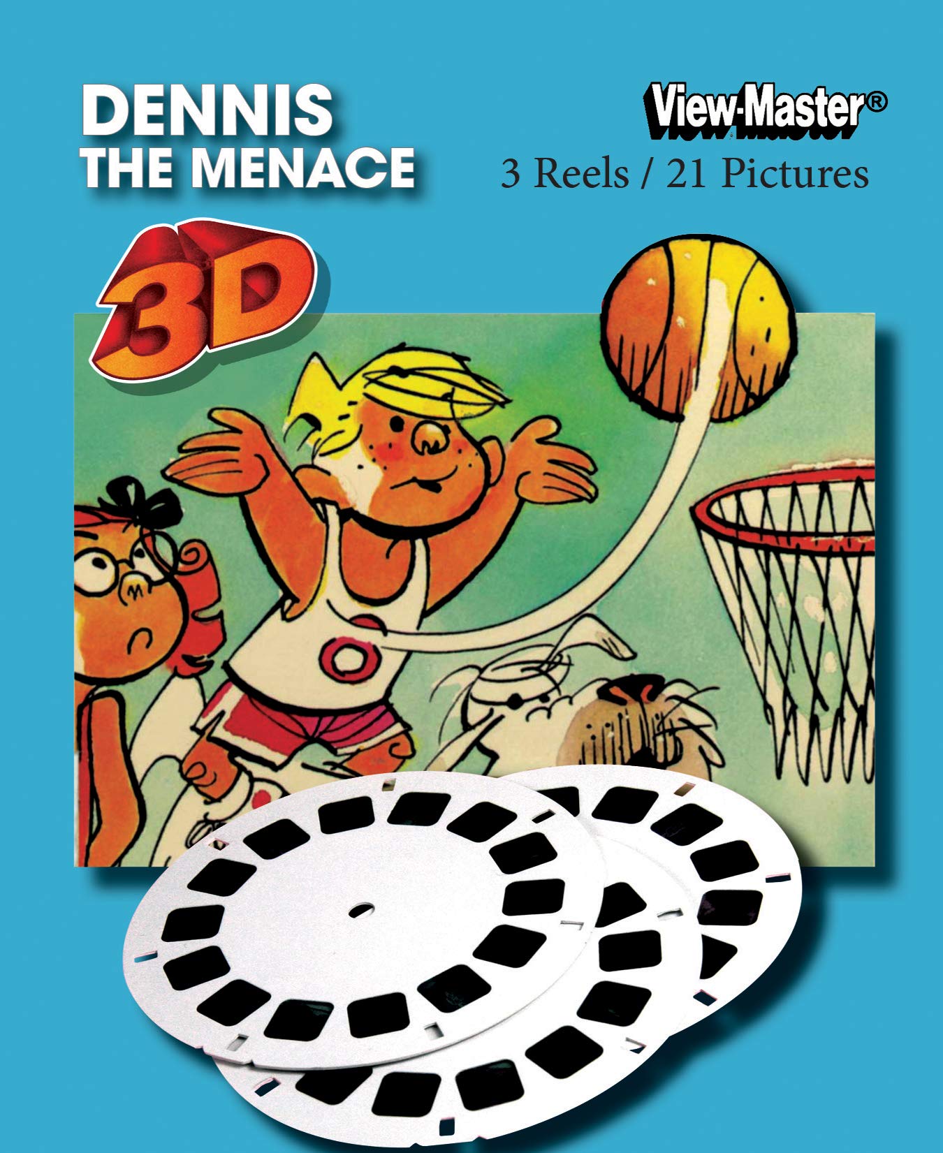 3Dstereo ViewMaster View Master Classic 3Reel Set Dennis the Menace