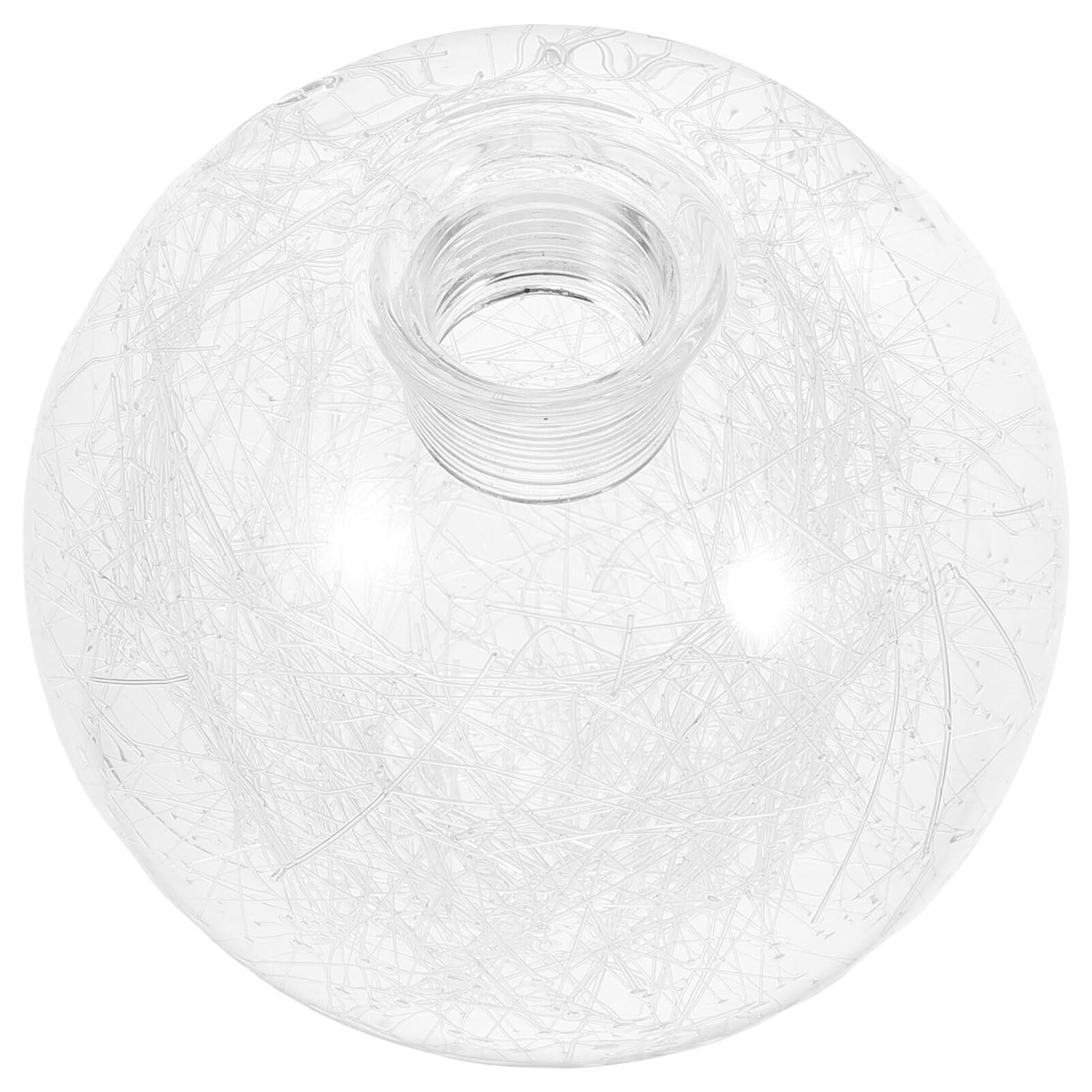 Glass Globe Lamp Shade G9 with Threaded Fit for Ceiling Lights