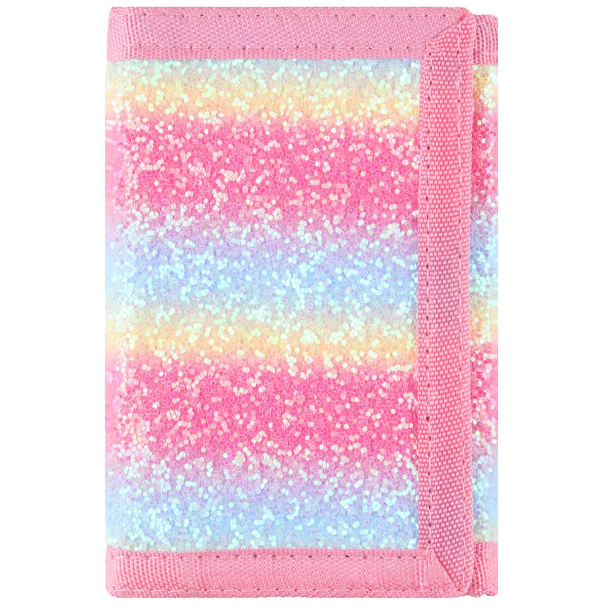 Kids Wallets for Girls &amp; Boys - Rainbow &amp; Toddler Sizes with Magic Sticker - RFID Nylon/Canvas Wallet with Coin Pocket