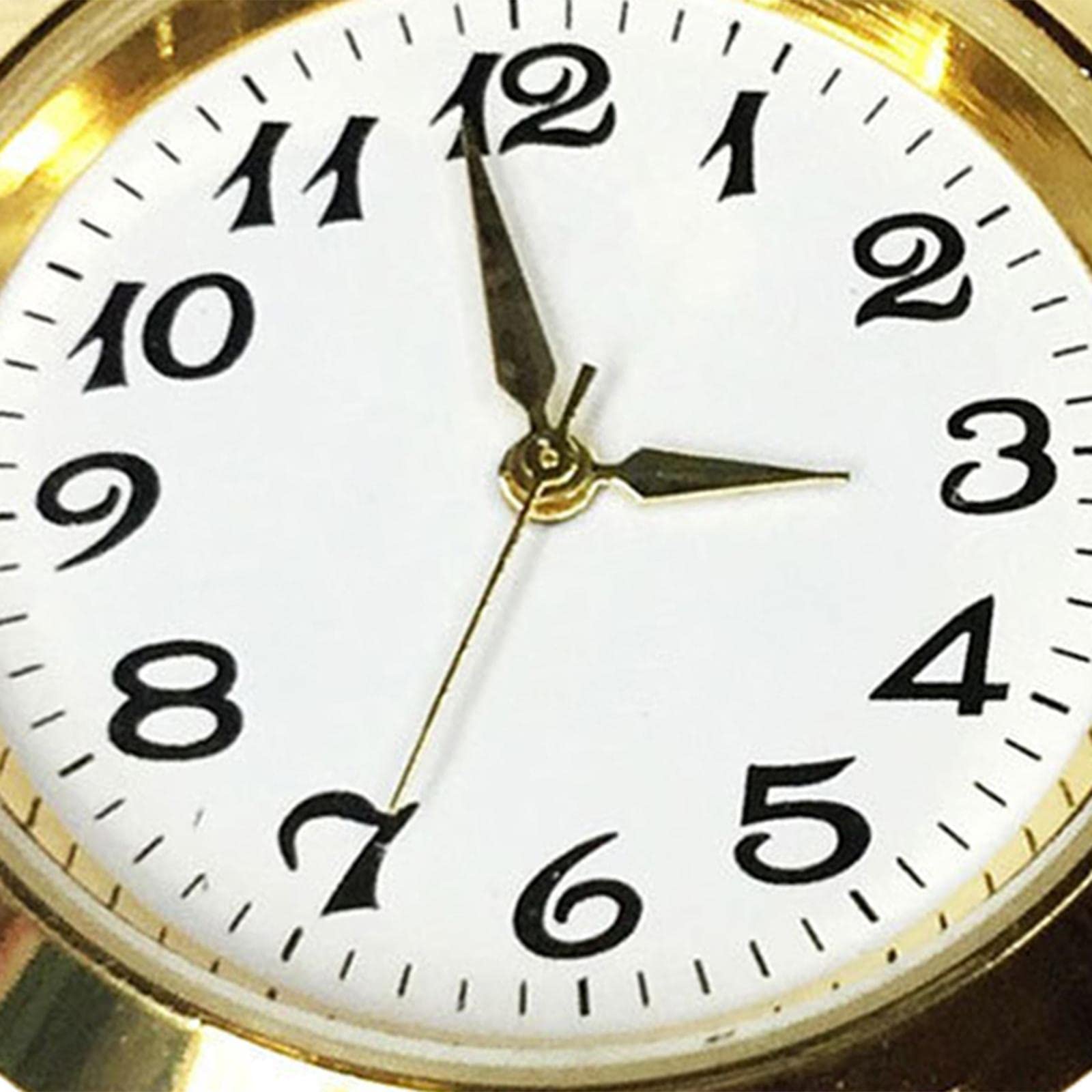 STYLEHEAVEN Round Clock Insert Clock Movement Clock Face for Diameter 1-3/8 inch Hole Aureate-image-41