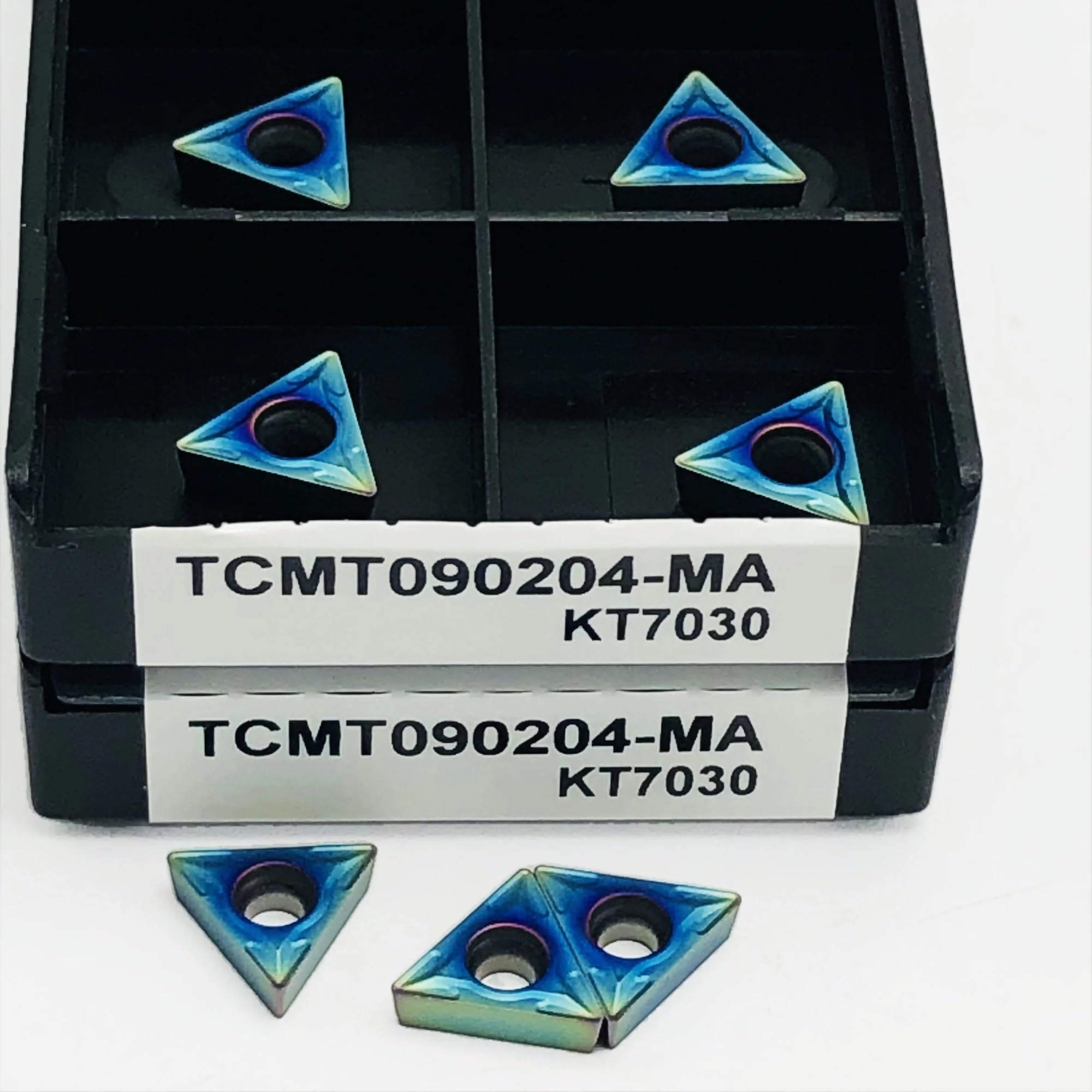 Gli Inserti In Metallo Duro Da 10 Pezzi Possono Essere Indicizzati Per Utensili Di Tornitura Interna Tornio CNC