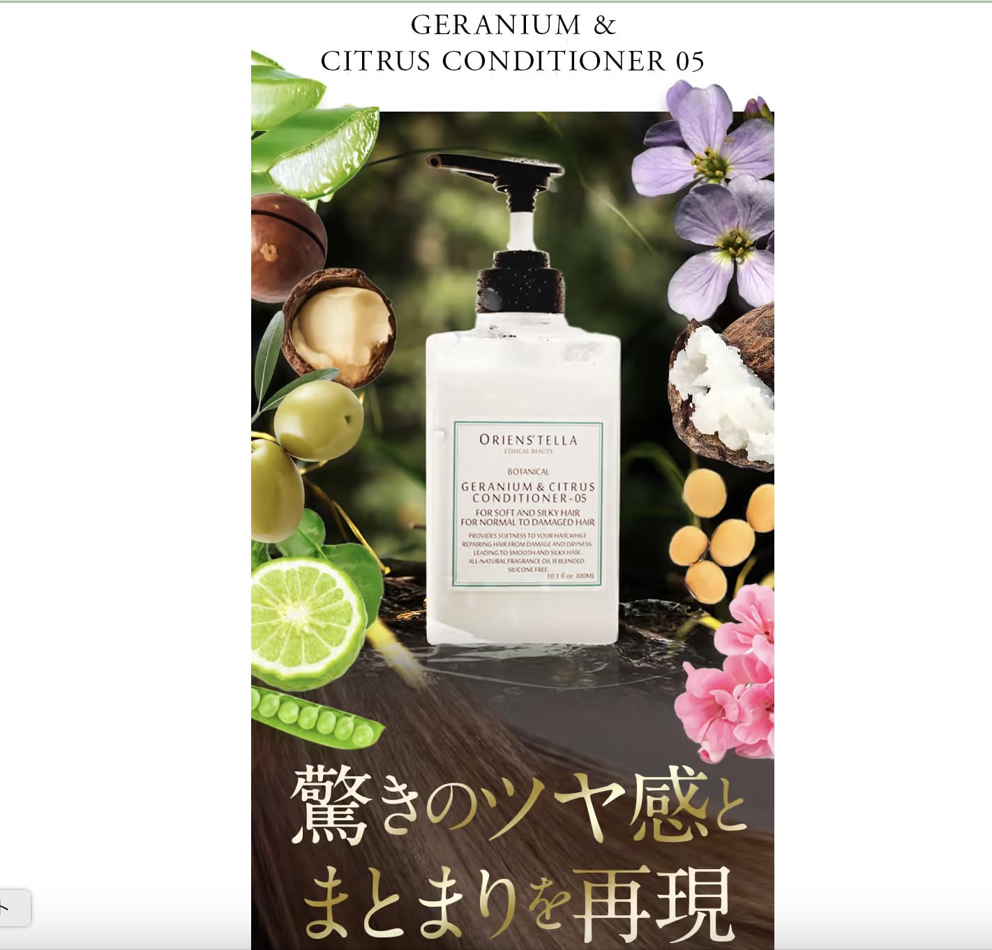 Amazon | オリエンステラ【美容室専売品】ゼラニウム&シトラス