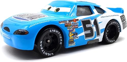 Miniatura 5 de Cars 2 3 Juguetes de película Coches de juguete para niños Modelo de fundición a presión Vehical Escala 155 Regalos de cumpleaños para niños