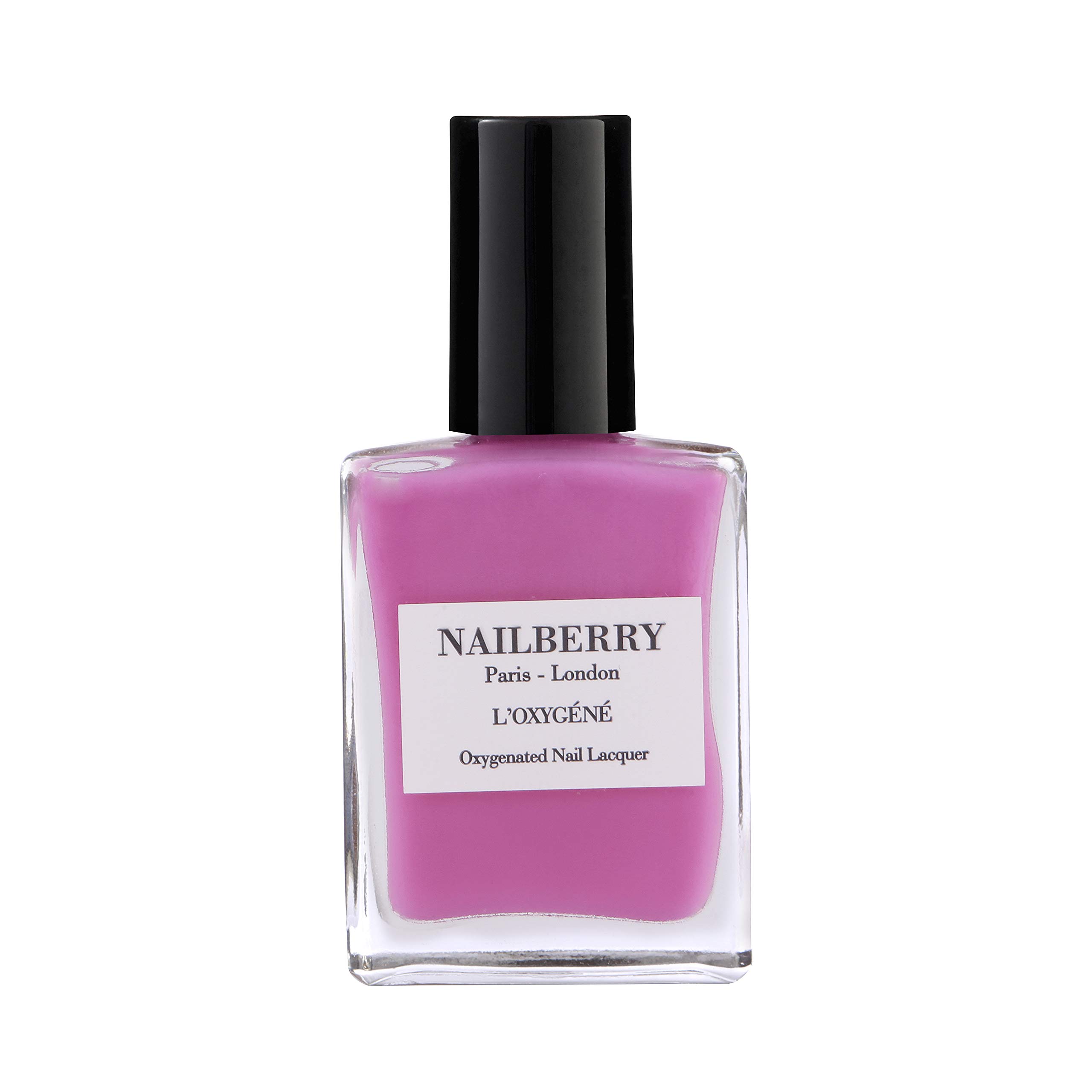 Nailberry L'Oxygéné Oxygenated Nail Lacquer | Pomegranate Juice, 15ml | Polish for a Healthier Manicure & Long Lasting Colour | 12-Free, Vegan, Halal, Cruelty & Gluten Free