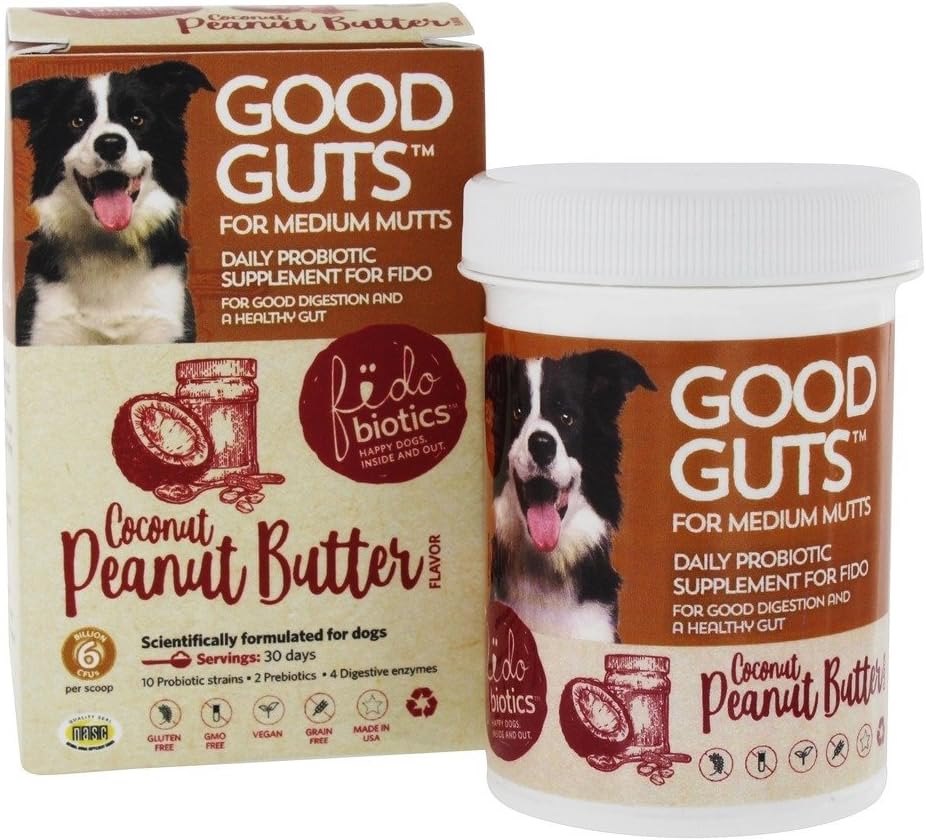 Fidobiotics, Good Guts Medium Dog, 1 Count
