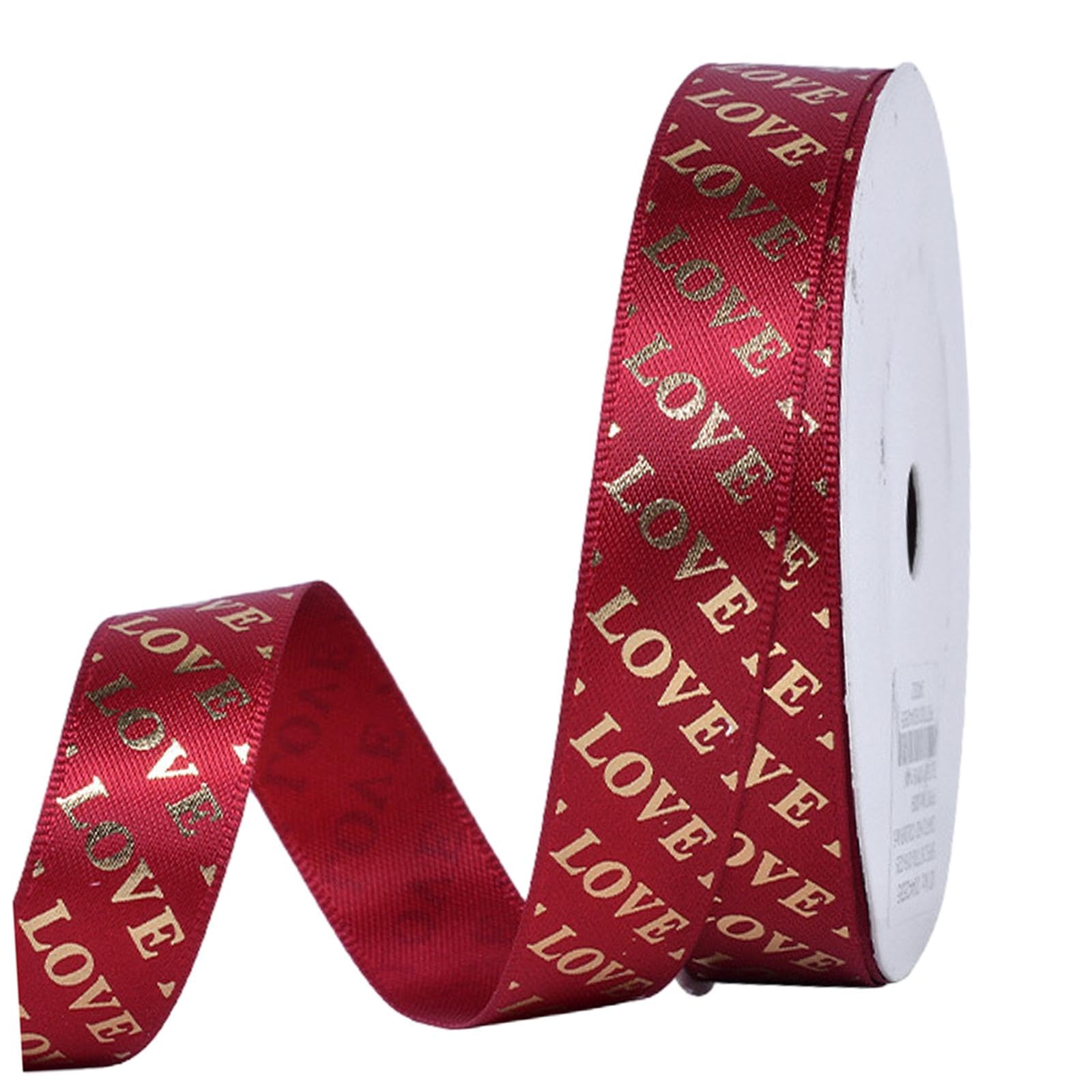 CarpNettore Ribbon for Valentine's Day, Love Theme, Party Decoration Supplies, Love