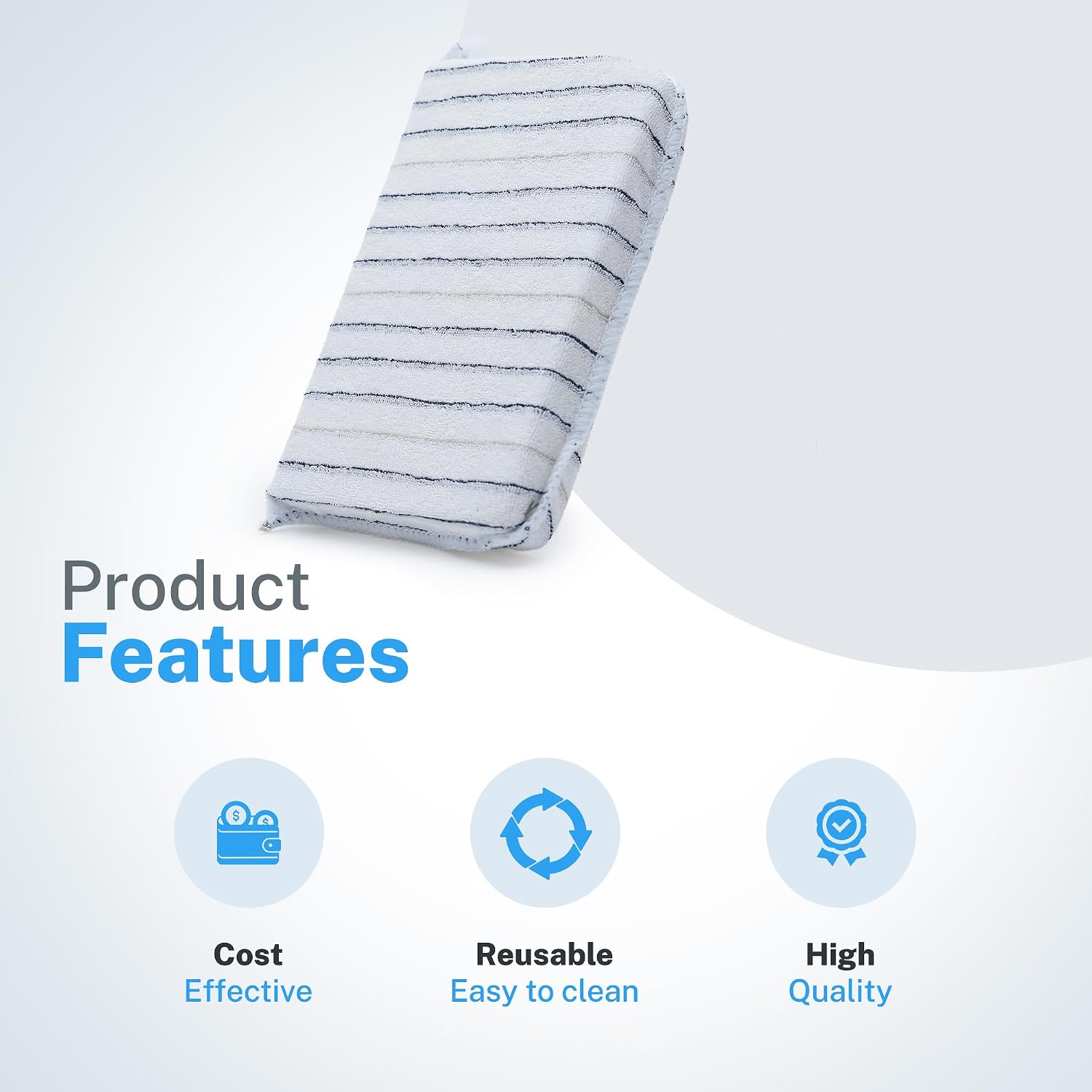 SM Arnold Large Terry Knit Wax & Polish Applicator Pads, 12-Pack - 6"x4" Premium Car Detailing & Home Polishing Pads, Easy Clean, Durable, Multi-Surface, Pro Grade for Enhanced Auto & Furniture Care