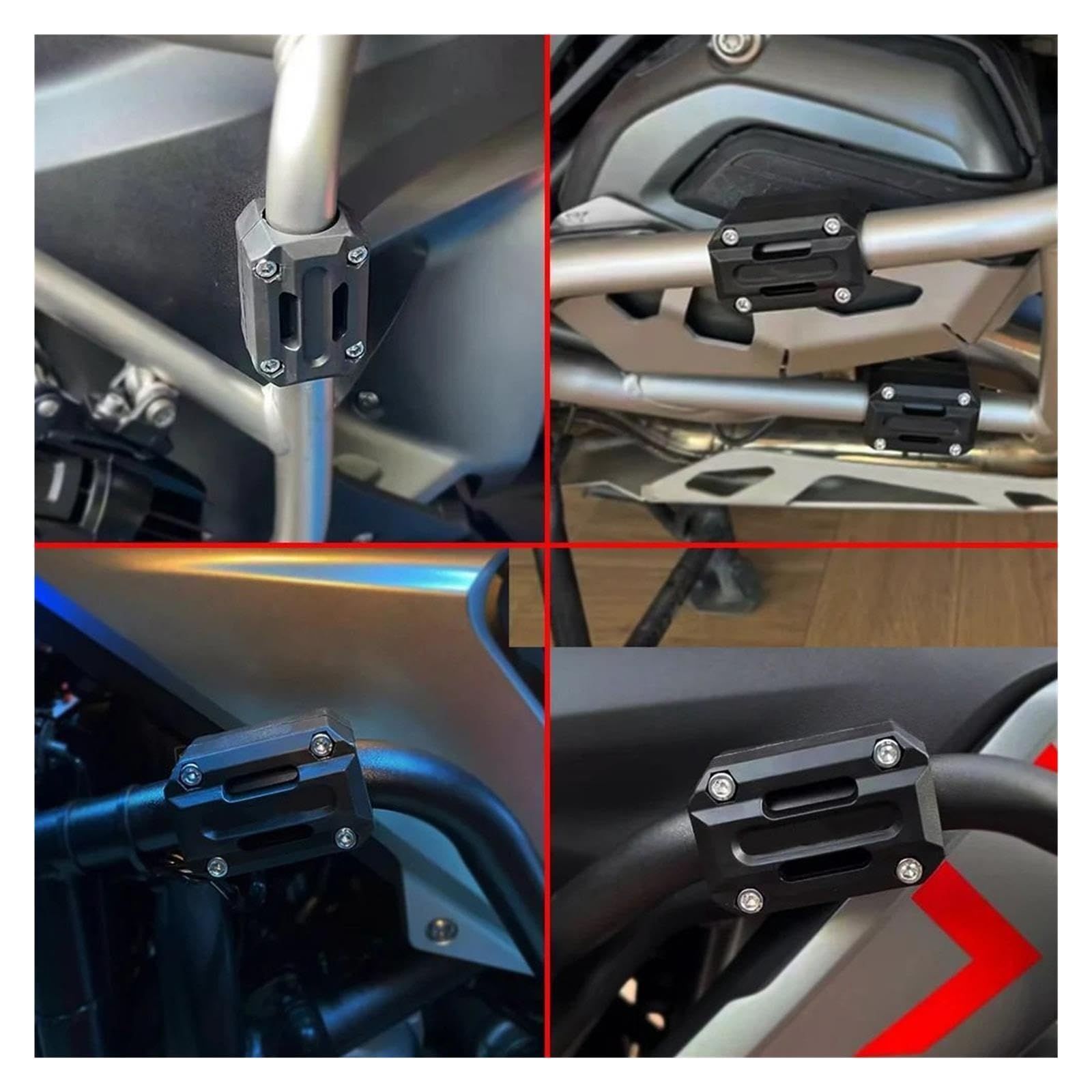 Sturzbügel Dekorative Schutzblöcke, Für 1290 SUPER ADV | Motorrad-Motorschutz-Stoßfänger-Unfallschutz
