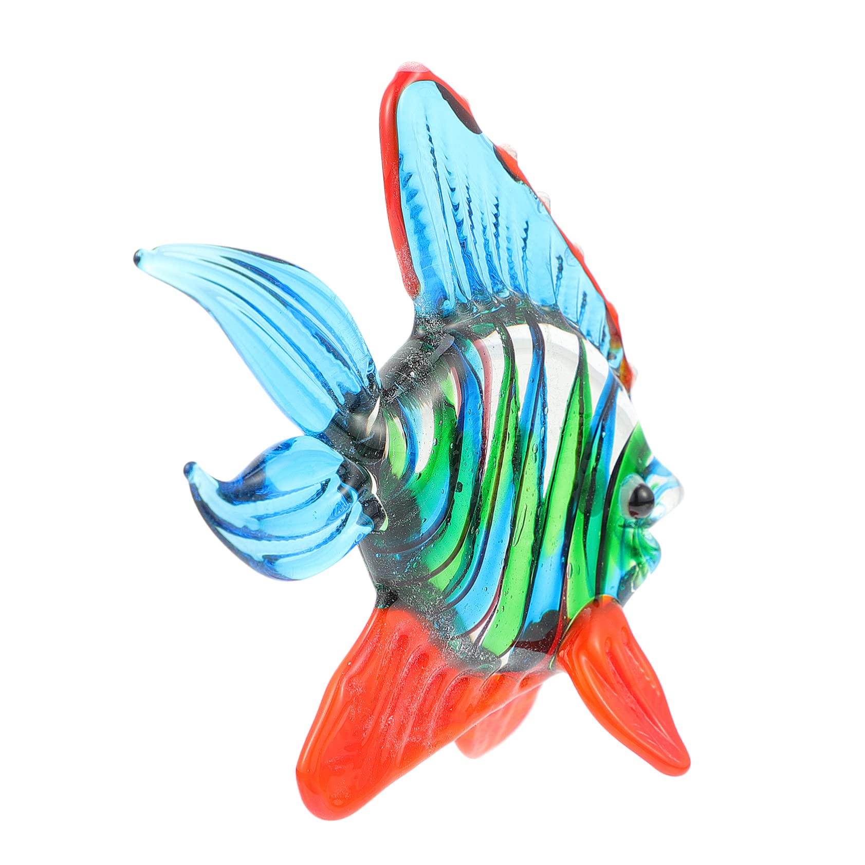 龍風】美術品 ガラス製 魚 置物 龍風】美術品 ガラス製 魚 置物 Amazon