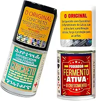 KIT BASE CONCRETO + BASE FERMENTO SOS unhas Top Beauty, Top Beauty