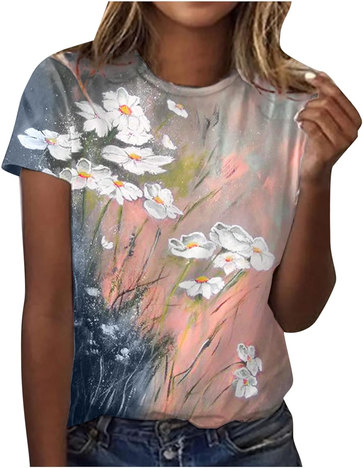Buy TUNUSKAT Womens Summer T Shirts 