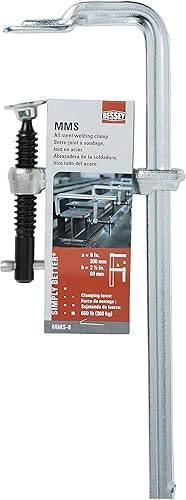 Miniatura 4 de BESSEY MMS-8, 8 In., Abrazadera de Acero