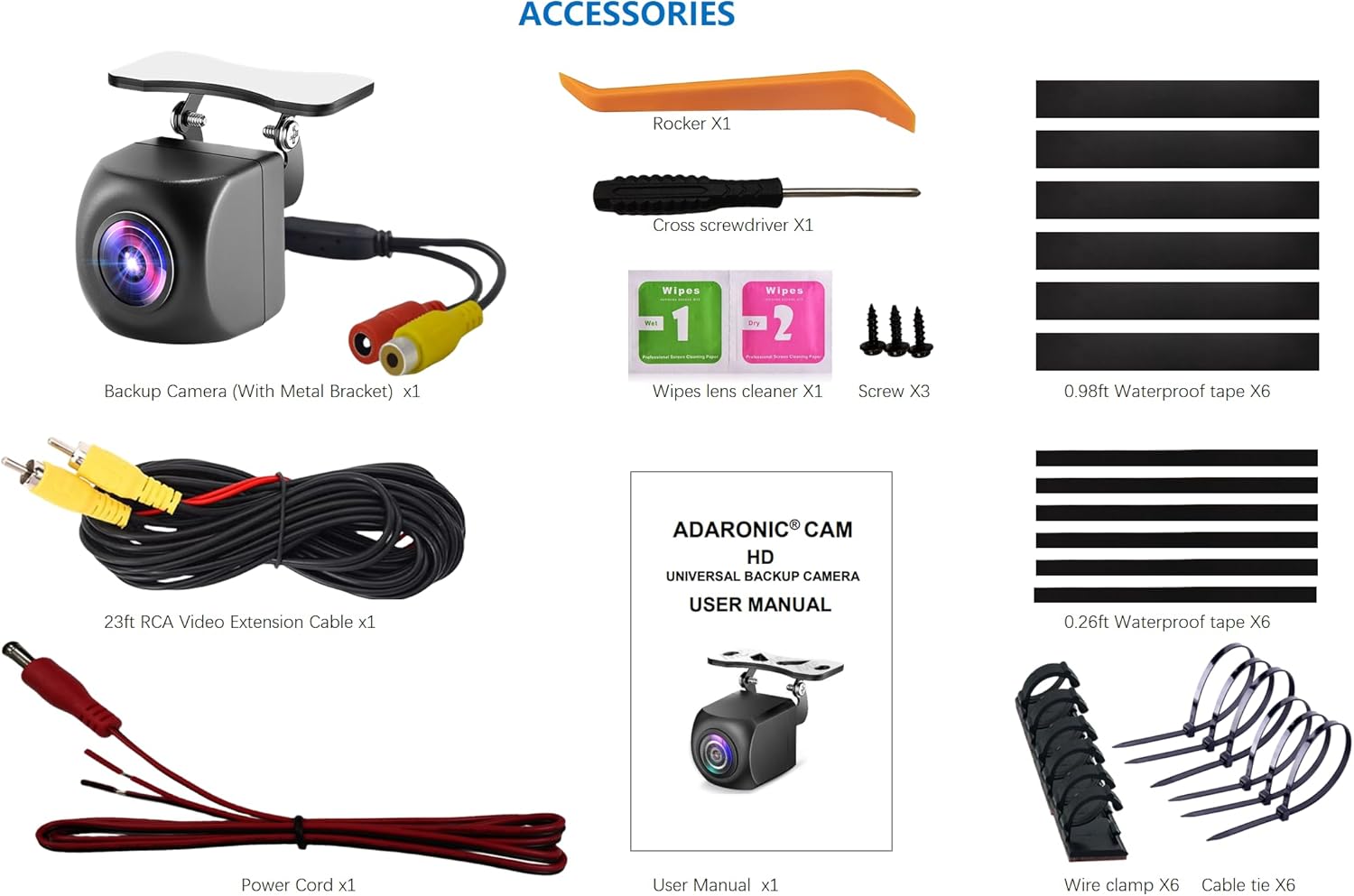 Backup camera wiring diagram