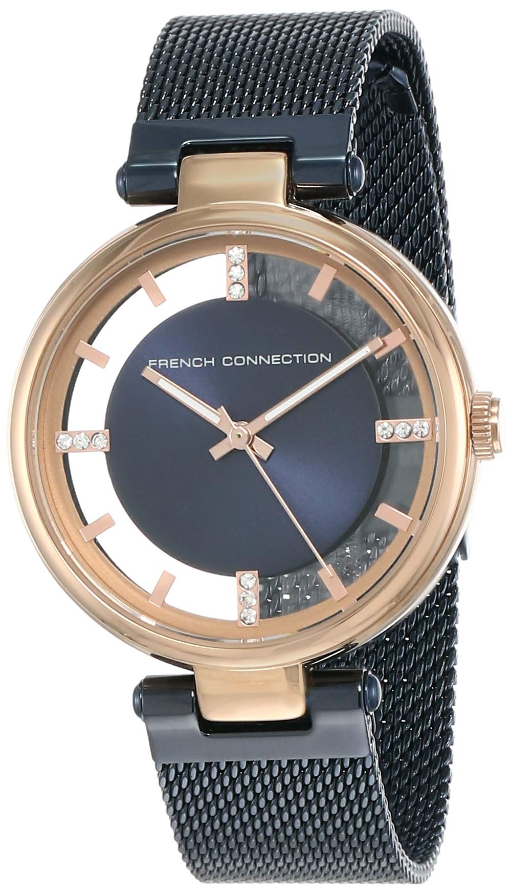 French Connection Analog Blue Dial Womens Watch-FC148URGM (B08JM3NZ44) Amazon Price History, Amazon Price Tracker