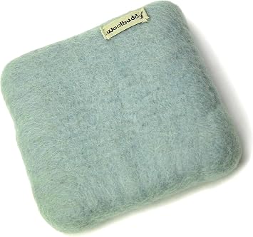 Woolbuddy Needle Felting 100% Woolen Mat Light green