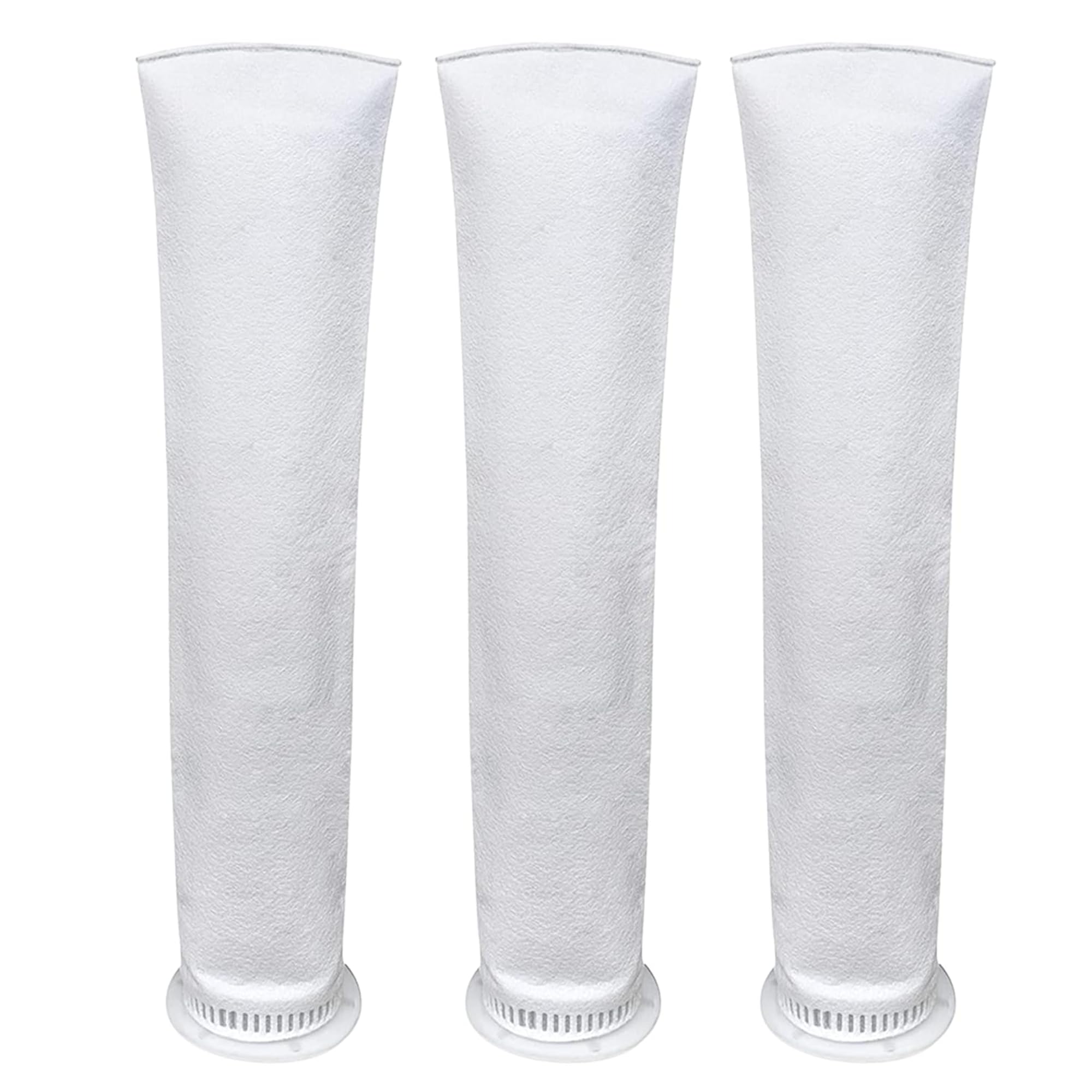 3pcs Bag Filter for Water Tank, 5 Micron Sediment Filter for Overhead Water Tank & 20 Inch Big Blue Housing | Reusable Cartridge for Sand, Dirt, Silt, Mud & Rust Particles | 20" x 4" Bag-image-4
