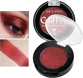 Afflano Paleta de sombra de ojos roja brillan...