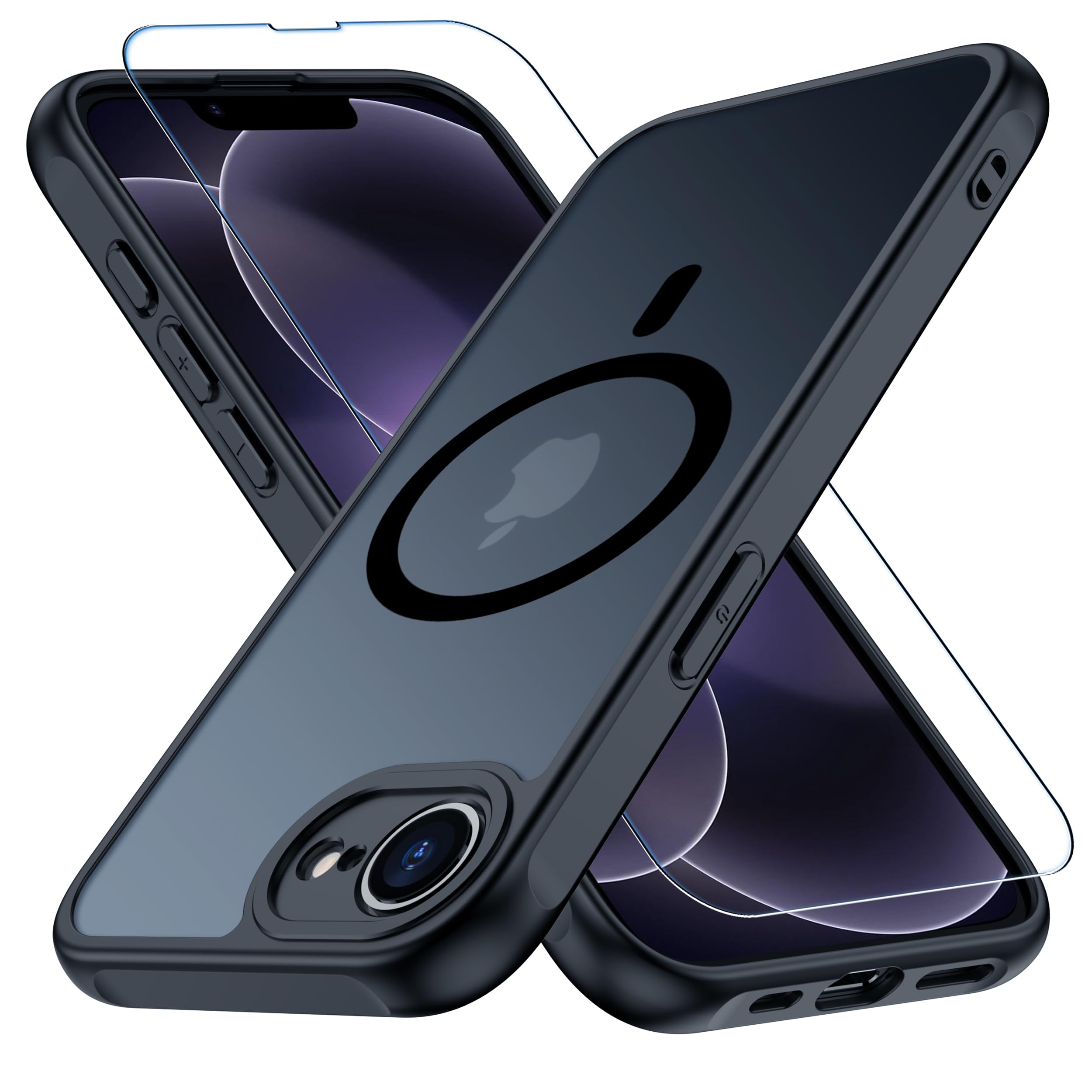 Amazon.co.jp: iPhone 17e/16e 用 ケース 【Magsafe対応・米軍MIL規格