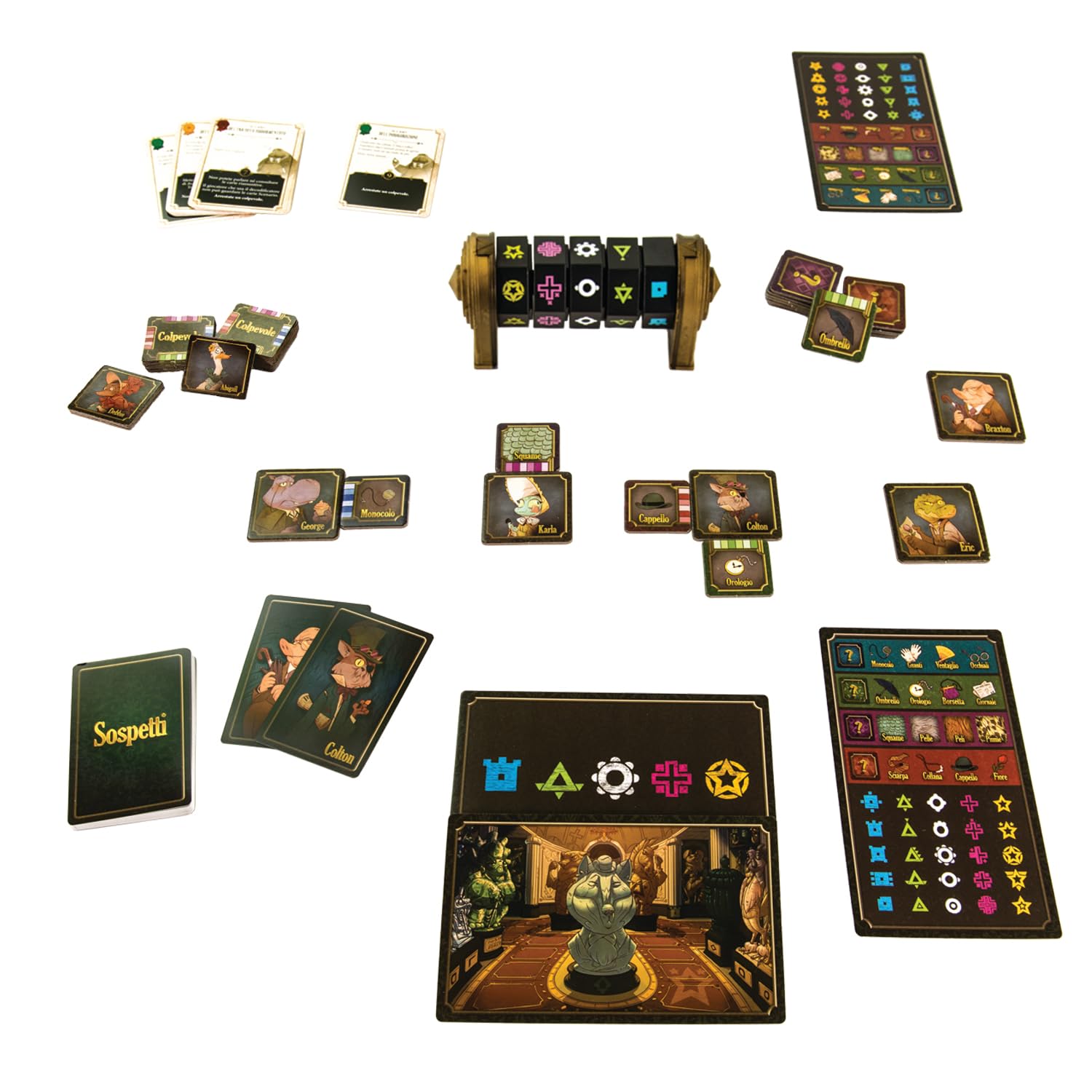 5-Minute Mystery – Nueva Edición – Juego cooperativo para Adultos y niños a Partir de 8 años – 1 – 6 Jugadores – Duración 5 min – Edición Italiana