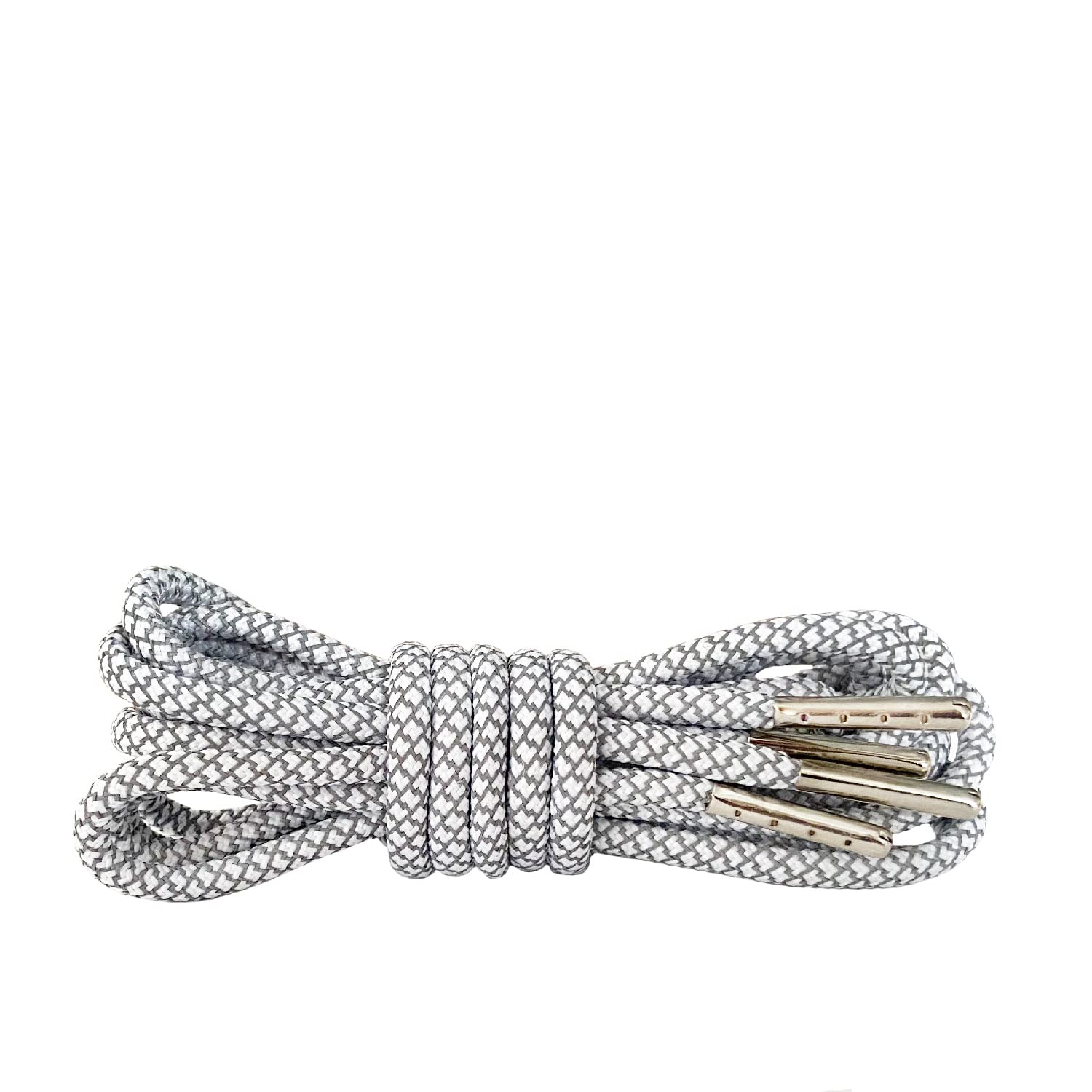 Iron Head Round Shoe Laces Reflective for Sneakers 10 Different Lengths 12 Colors