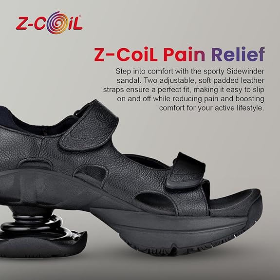 z-coil zcoil サンダル Z-CoiL Pain Relief Footwear | Lose Your Pain Or Your Money Back