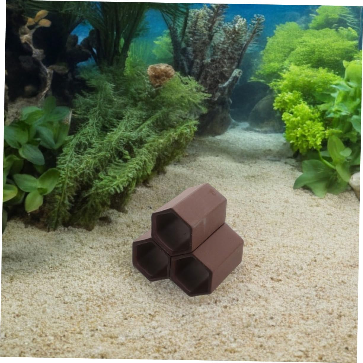 TOYANDONA 2stücke Garnelenversteck Für Aquarium Garnelenhabitat Aus Keramik Mehrere Versteckmöglichkeiten Für Garnelen Garnelenbeckenzubehör Unterschlupf Für Garnelen Im Aquarium
