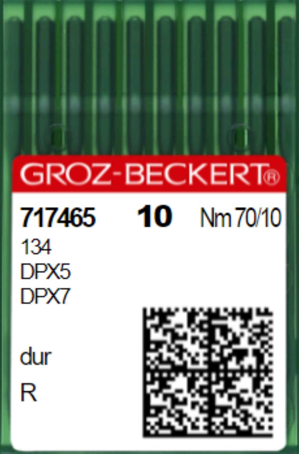 100 Groz-Beckert 134 135X5 DPX5 SY1955 Gebedur Titanium Sewing Machine Needles (Size 18 (metric 110))